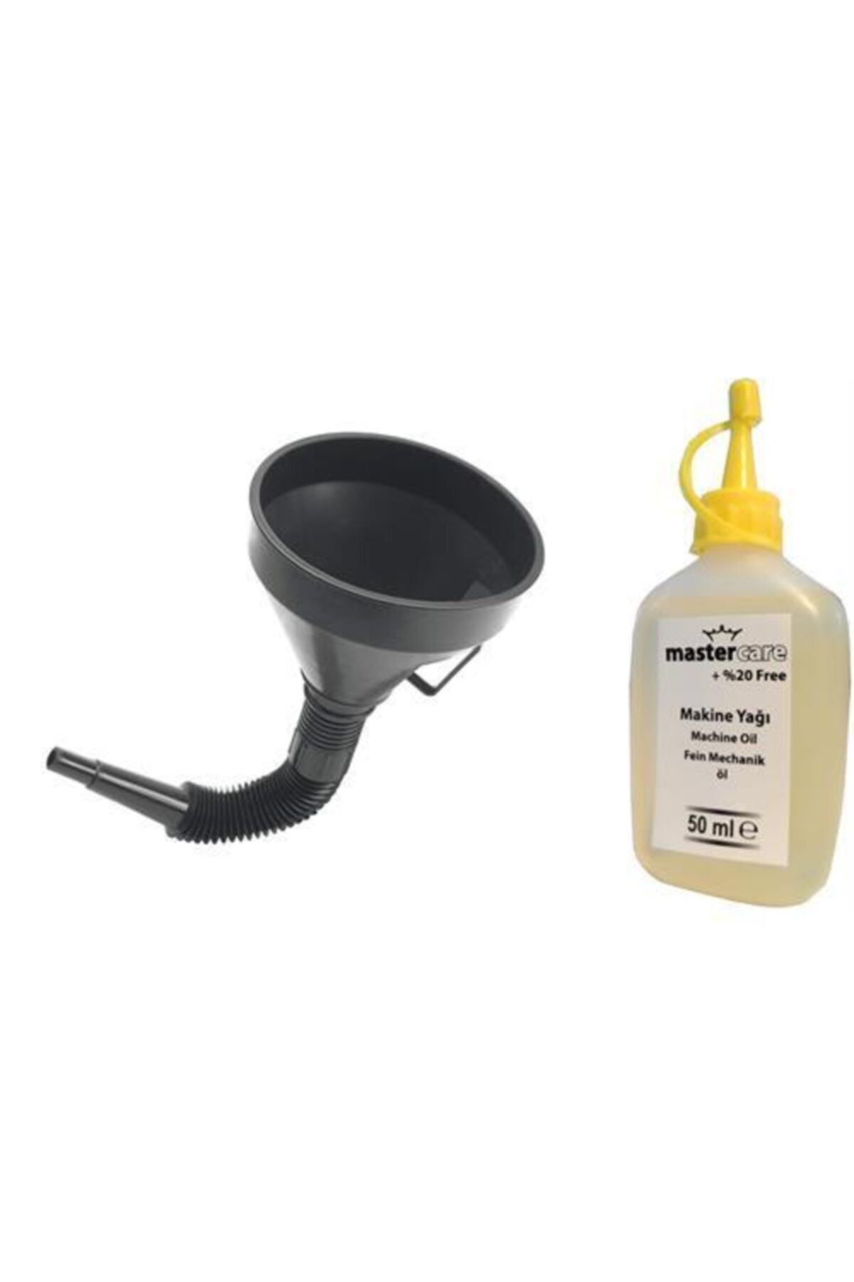 MasterCare 16 cm Profesyonel Filtreli Huni + Makine Yağı Hediyeli 711688