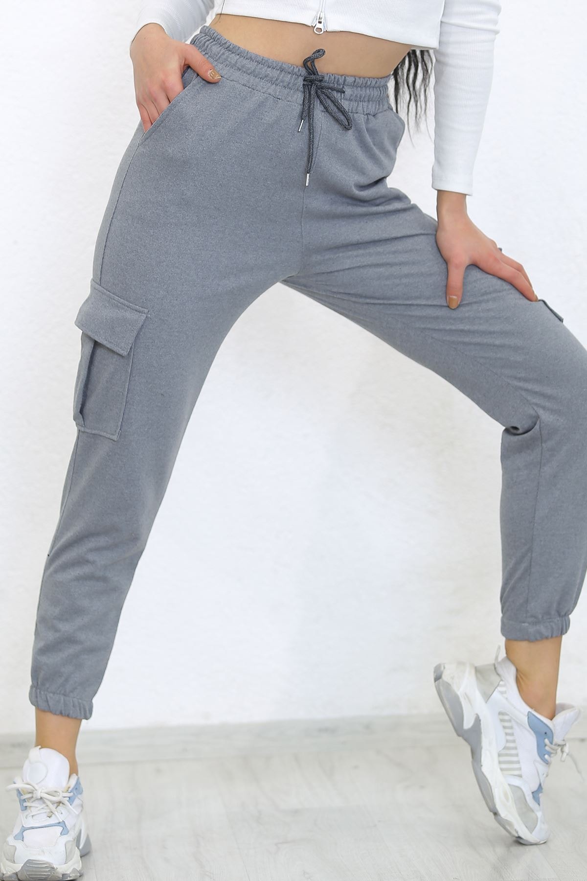 atabay Kargo Cepli Eşofman Altı Füme1 - 7906.1250.