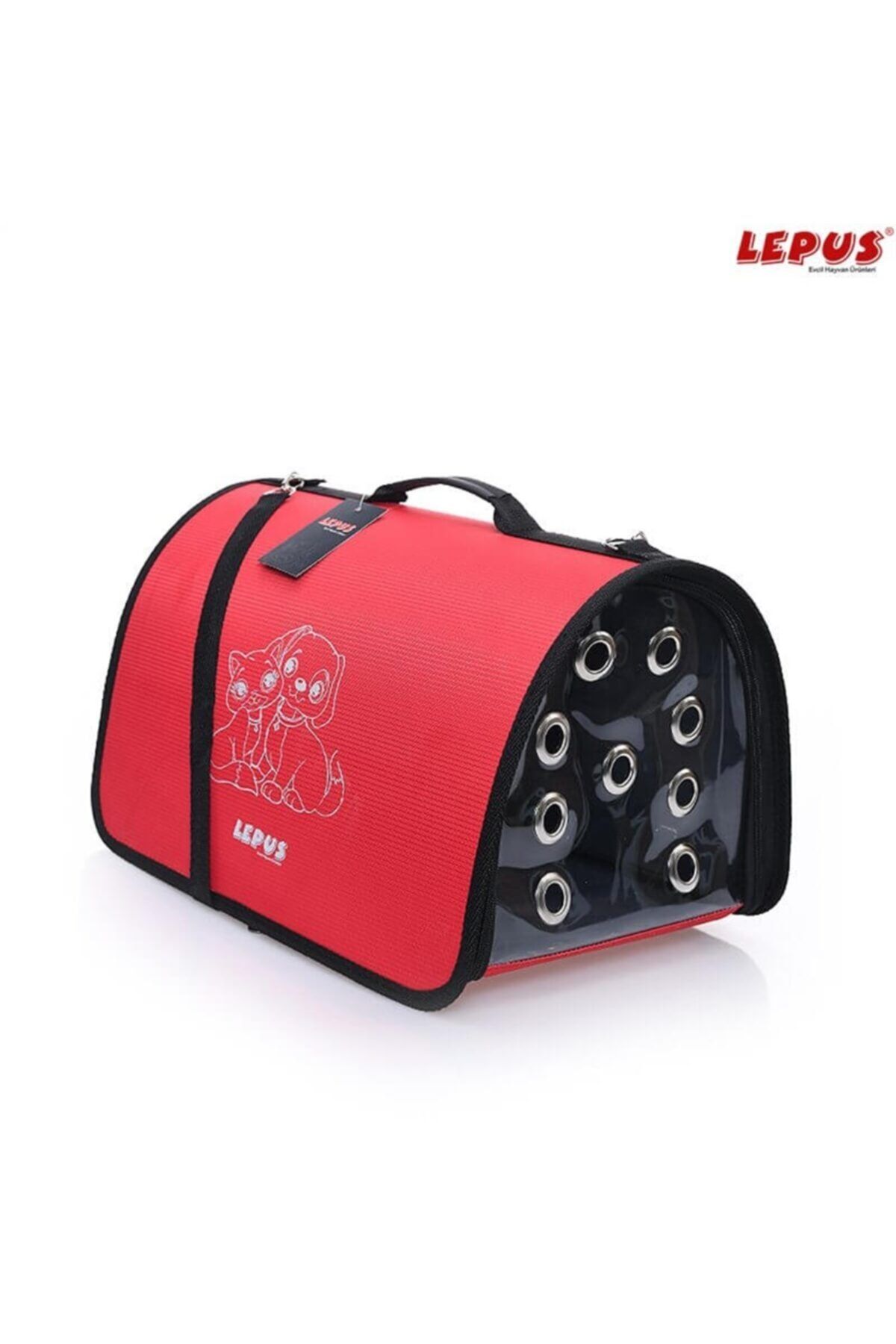 Lepus Fly Bag Kedi Ve Köpek Için Seyahat Çantası Kırmızı