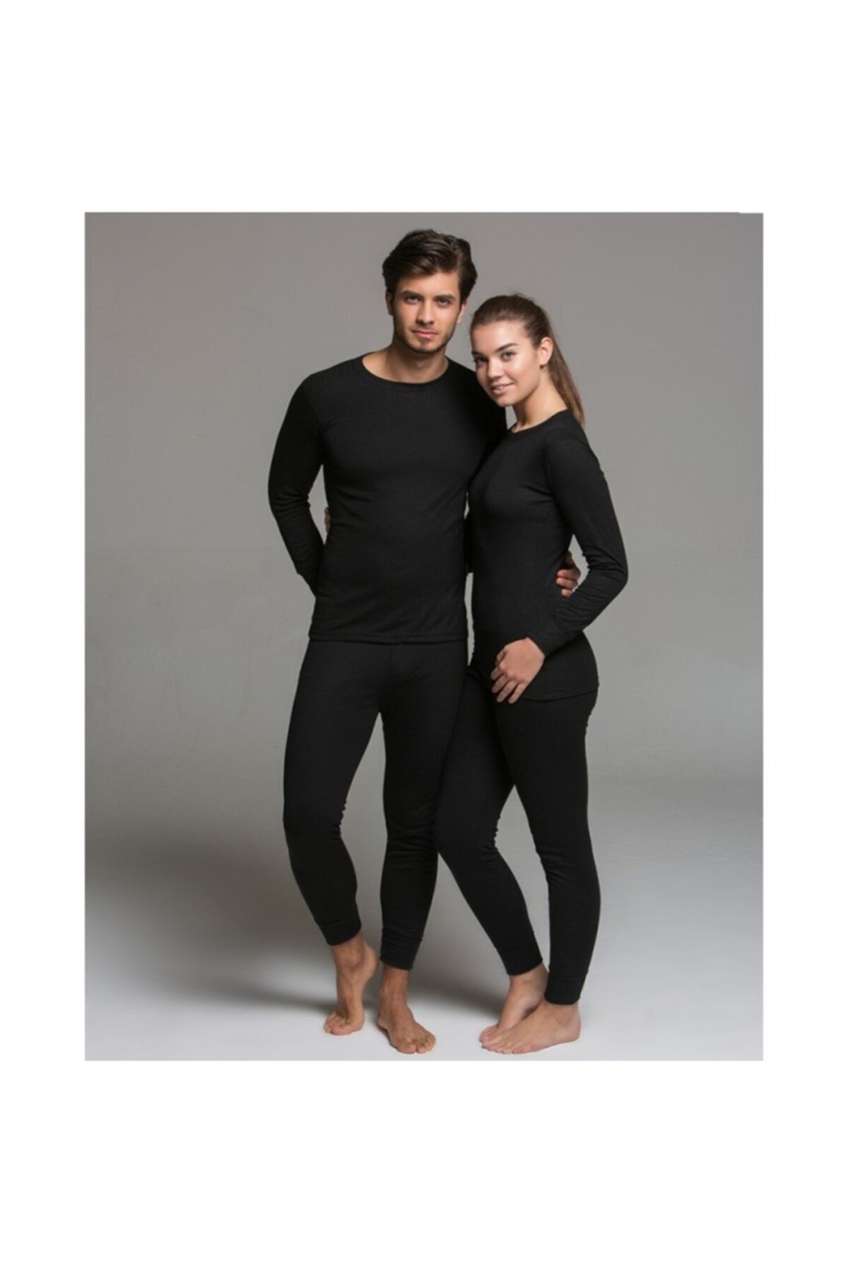 THERMOFORM Hzt4008 Içlik Ribana Army Set Siyah Xl