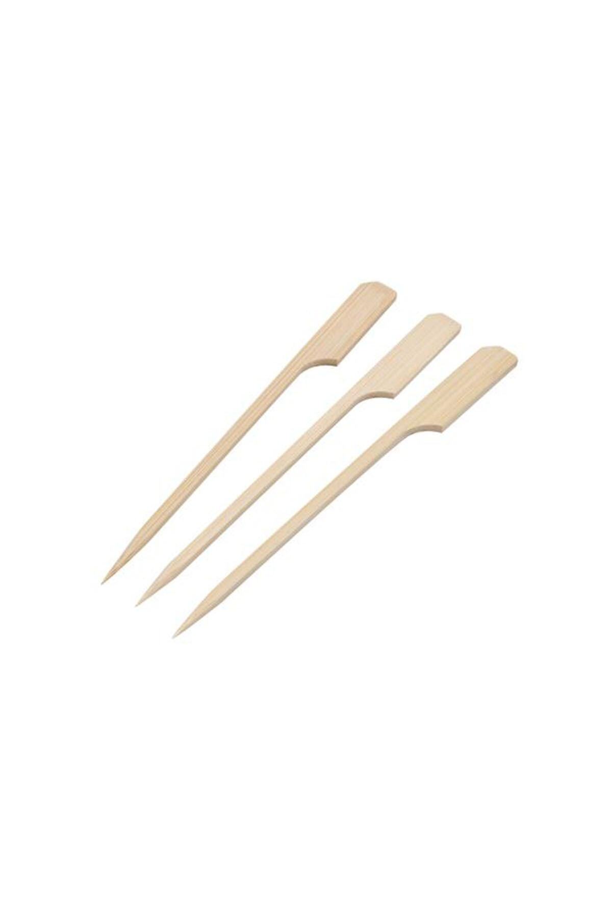 Kullan At 50 Adet - 9cm Bambu Golf Kürdan