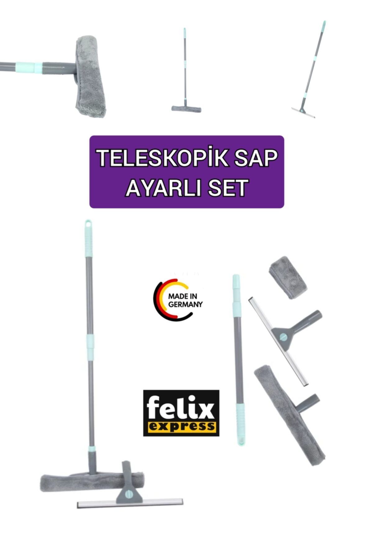 felix express Teleskopik Sap Temizlik Seti Made In Germany