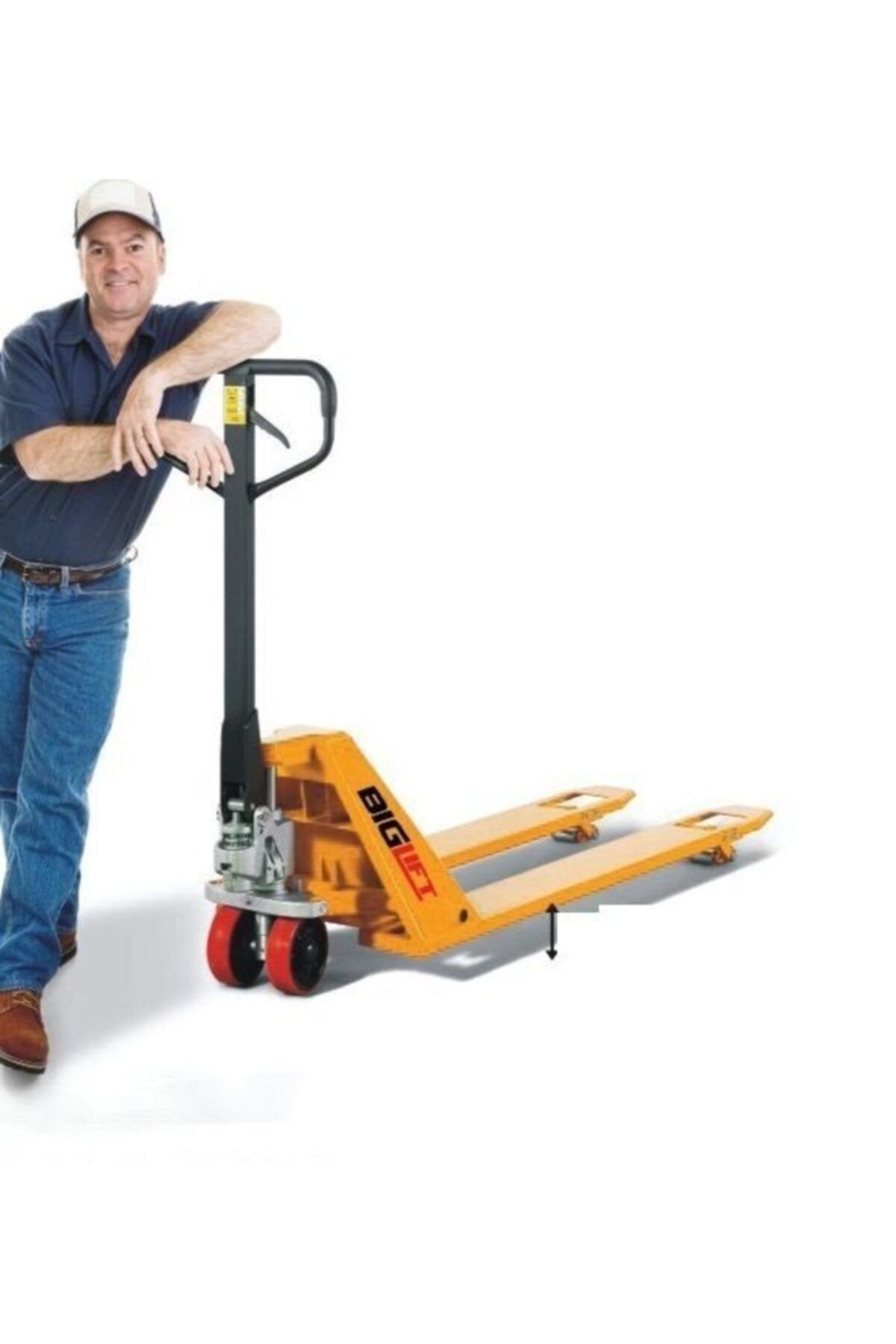 Biglift Rm-ac-superlow 35 Mm Alçak Şaseli Transpalet 1000 Kg