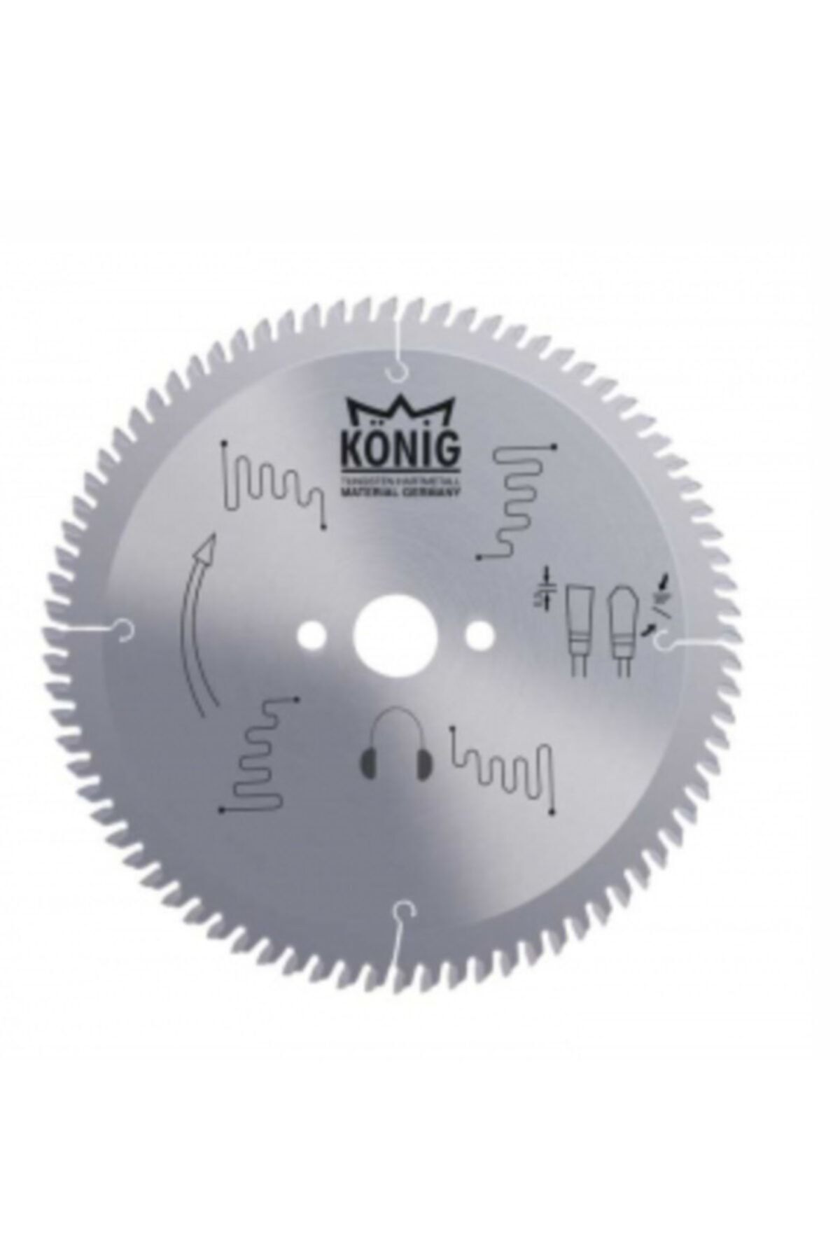 König Germany 600*96 Aluminyum Ve Pvc Elmas Daire Testere