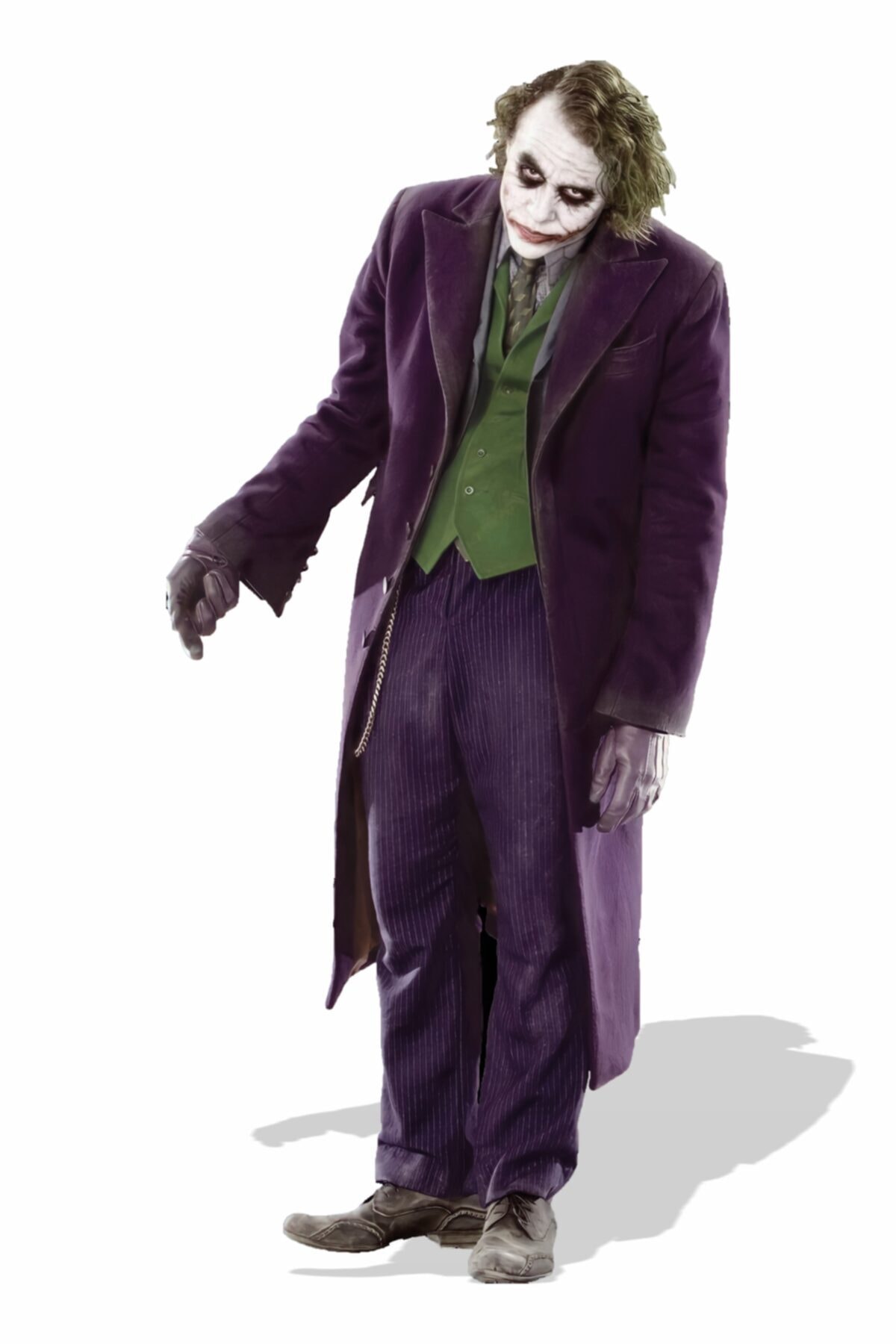 Dakik Maket Adam Joker Maketi Kara Şovalye Batman Joker Ayaklı Maket 2d Tam Boy