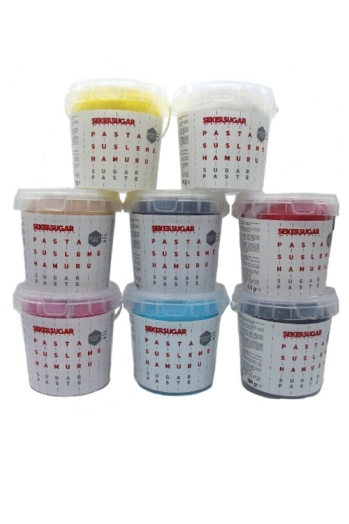 ŞEKER & SUGAR Şeker Hamuru Siyah 500 Gr