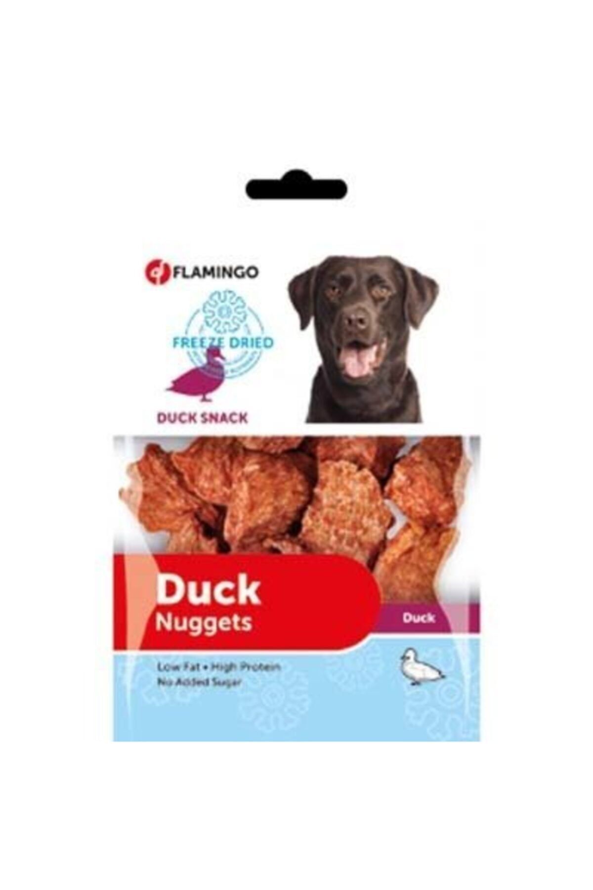 Flamingo Freeze Dried Nuggets Ördekli Dondurulmuş Köpek Ödülü 70gr