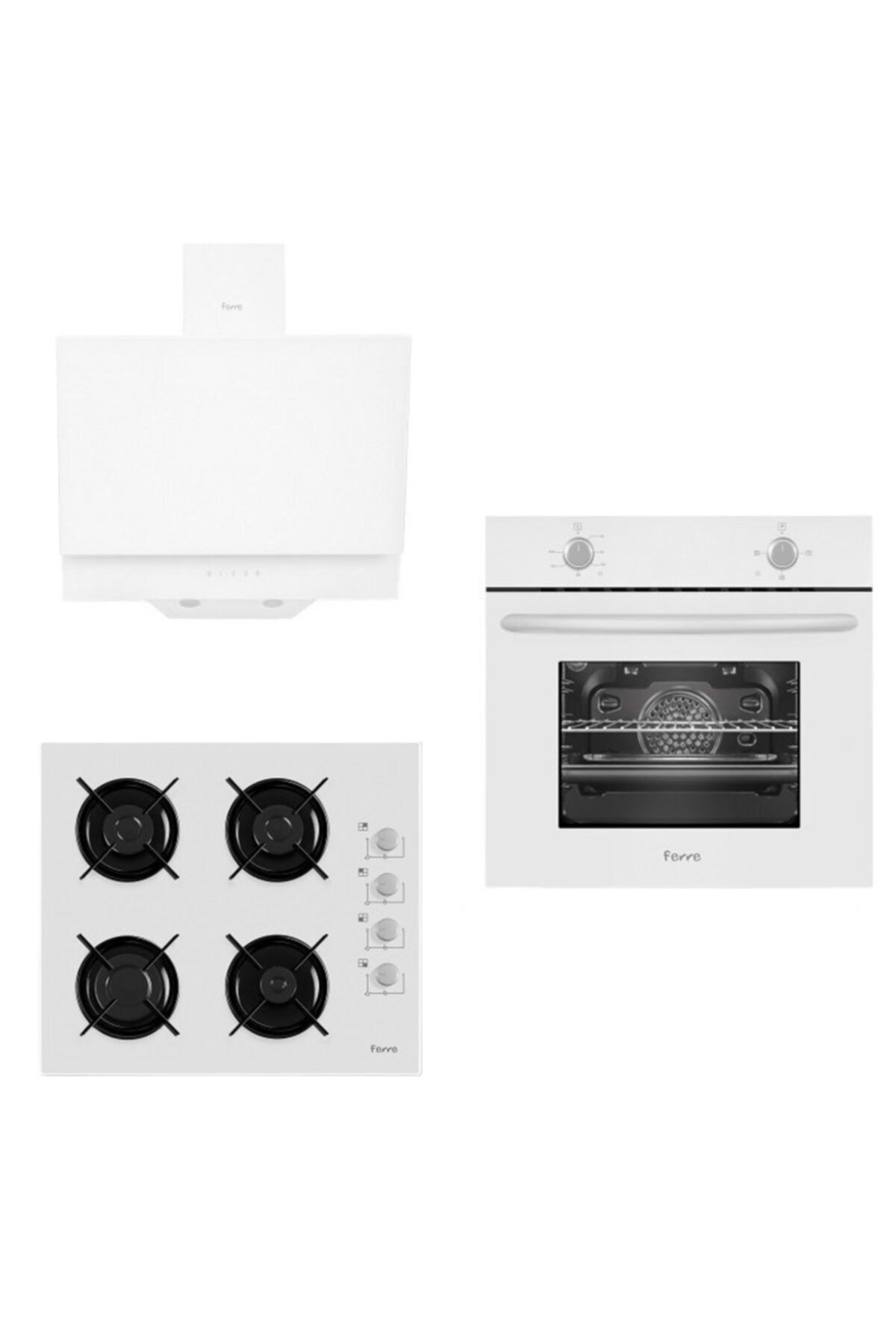 Ferre New Turbo Lux Slika Ankastre Set (2001tc-b2140-d017)