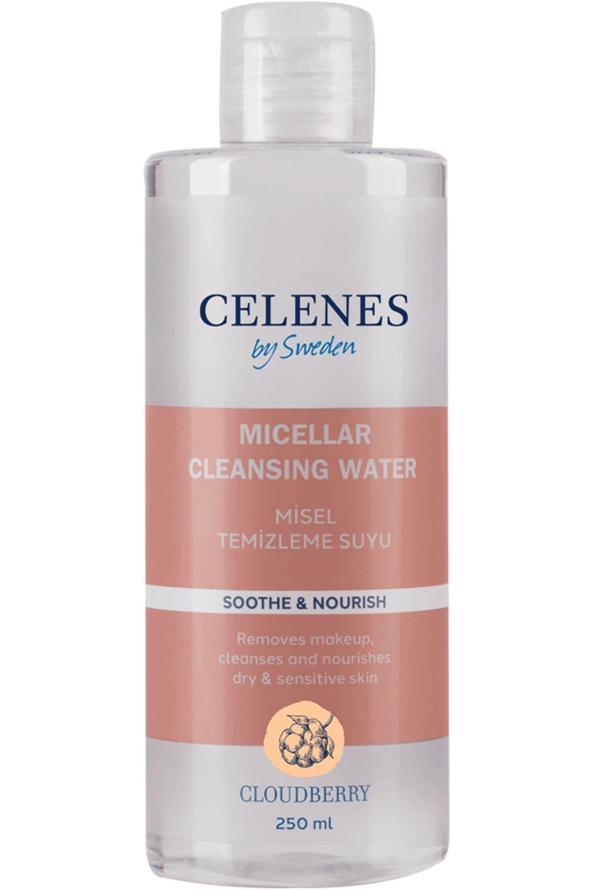 CELENS Cloudberry Micellar Temizleme Suyu Kuru Ve Hassas Ciltler 250 ml