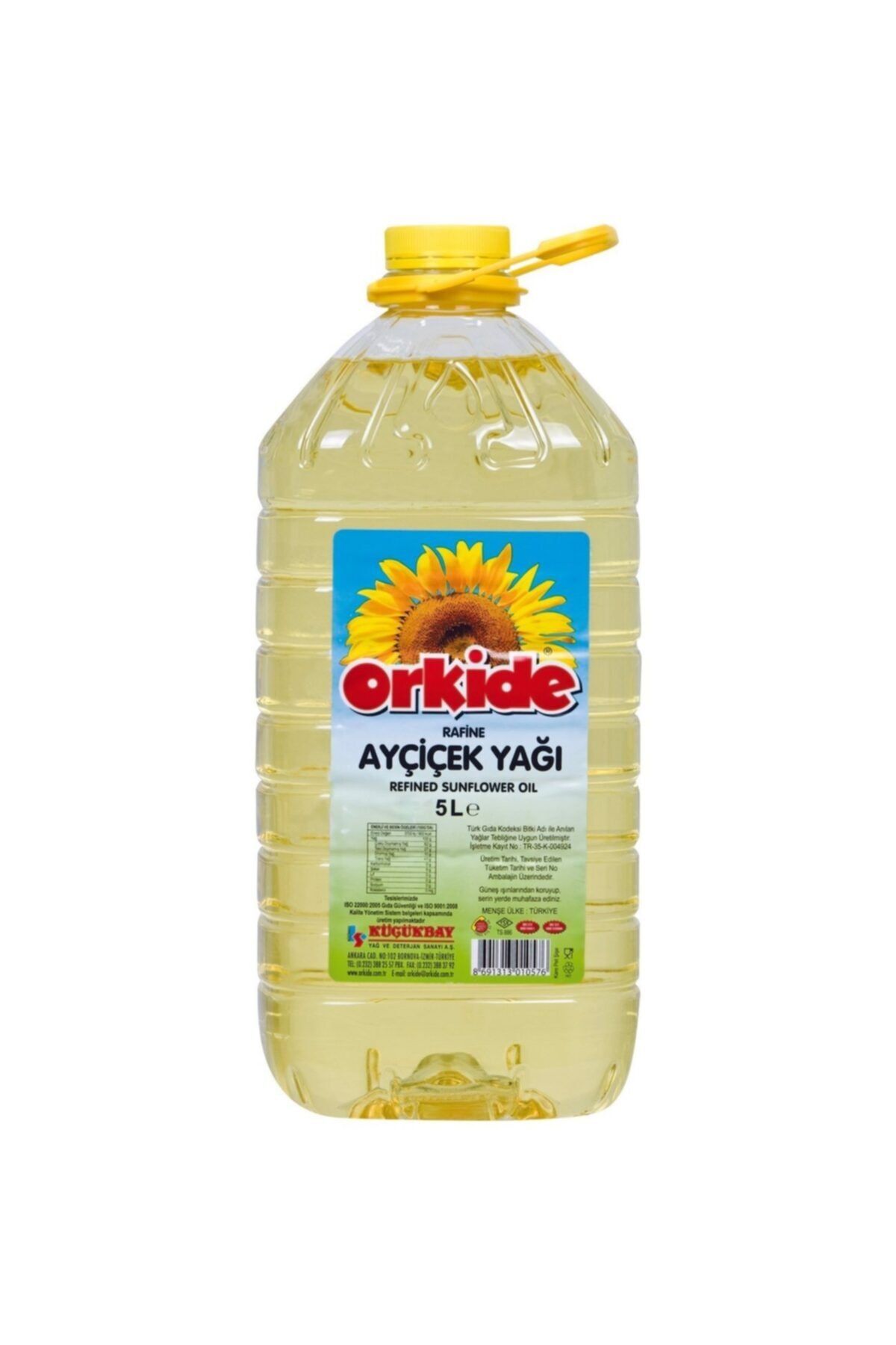 Orkide Ayçiçeği Yağı 5 Litre 2 Adet