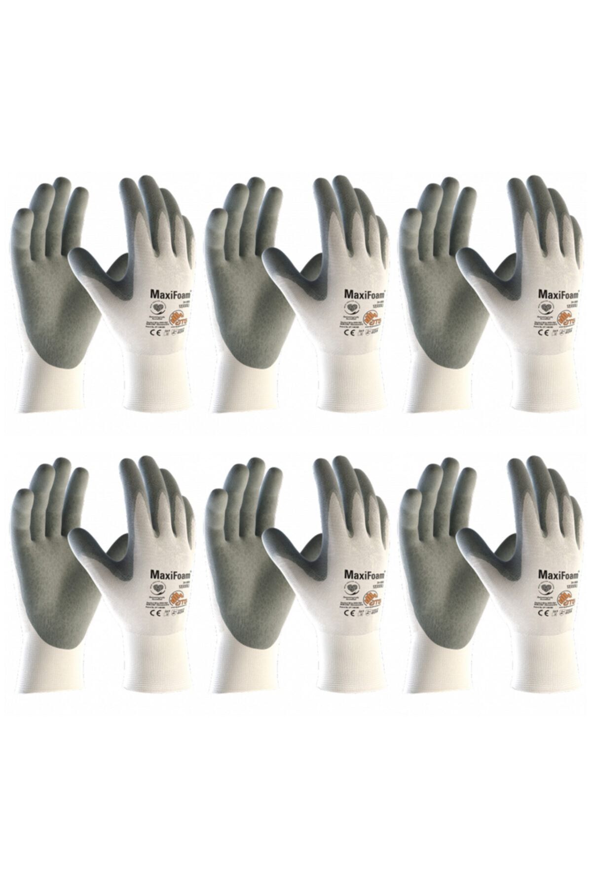 ATG Maxifoam® 34-800 Iş Eldiveni Large No:9 6 Çift