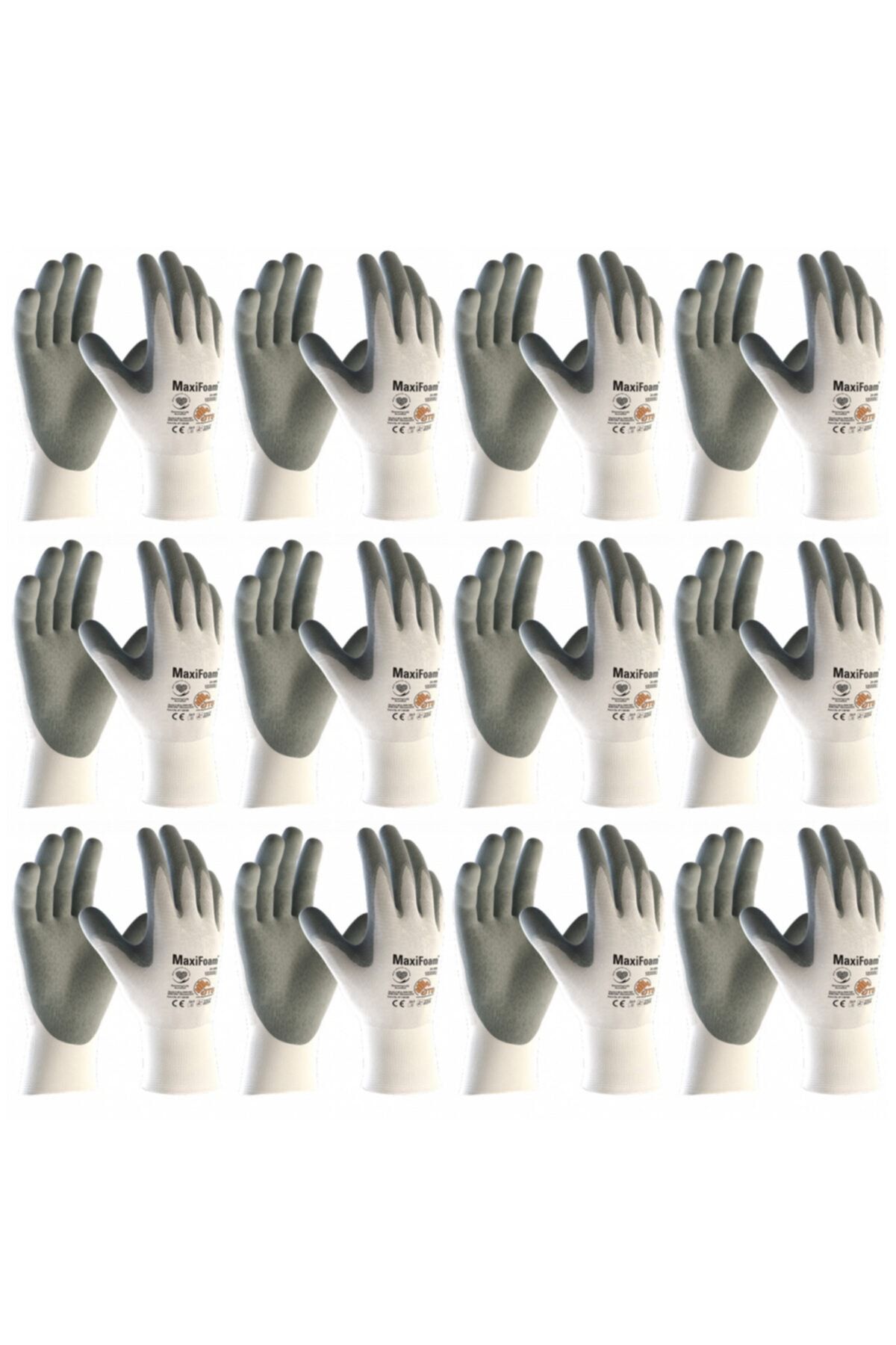 ATG Maxifoam® 34-800 Iş Eldiveni Large No:9 12 Çift