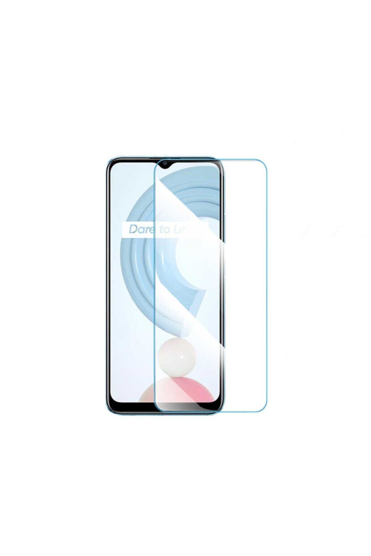 billor Realme C21 Kırılmaz Ekran Koruyucu Temperli Cam