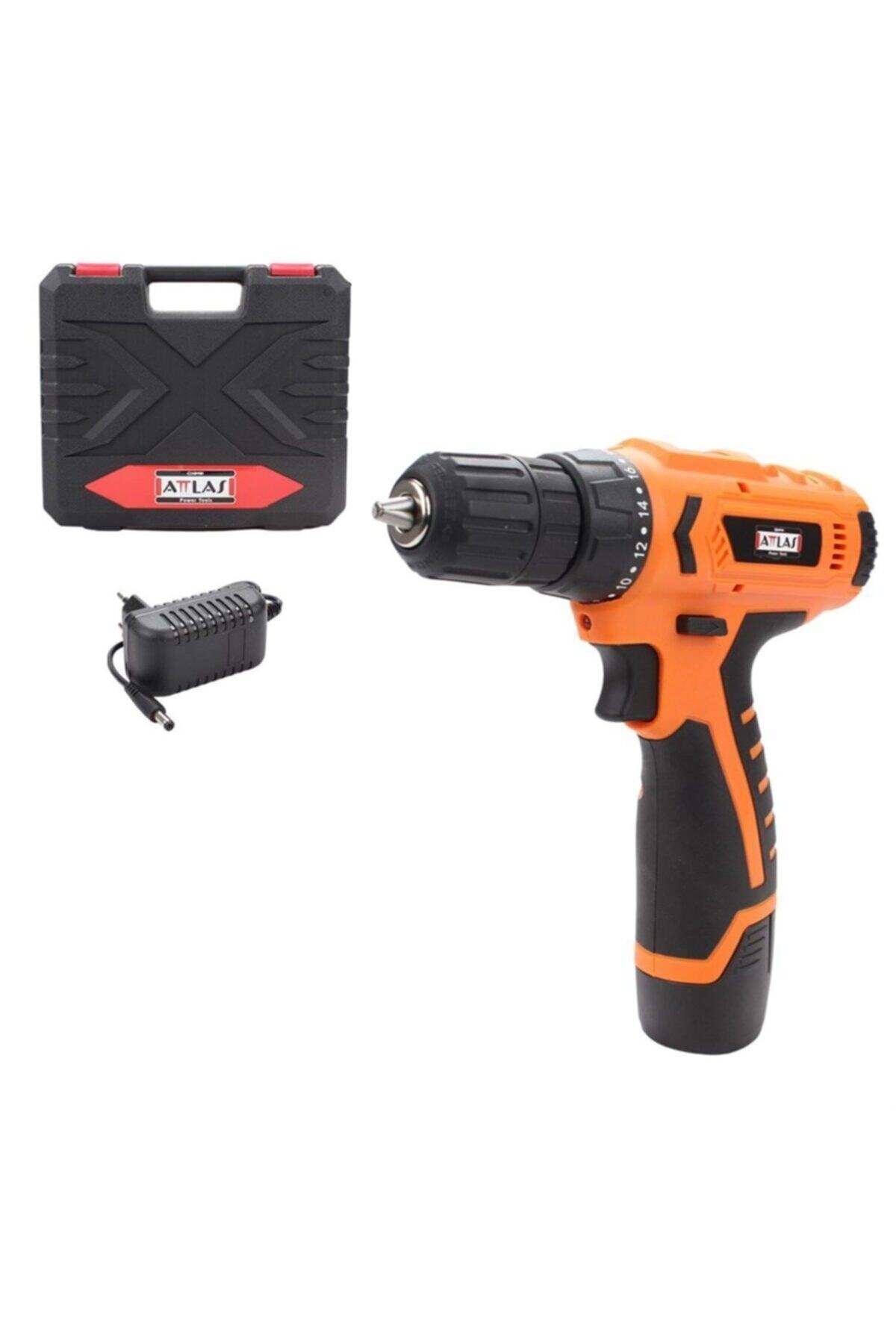 Attlas Eco V 12 Li 1.3ah Çift Akülü Vidalama Matkap