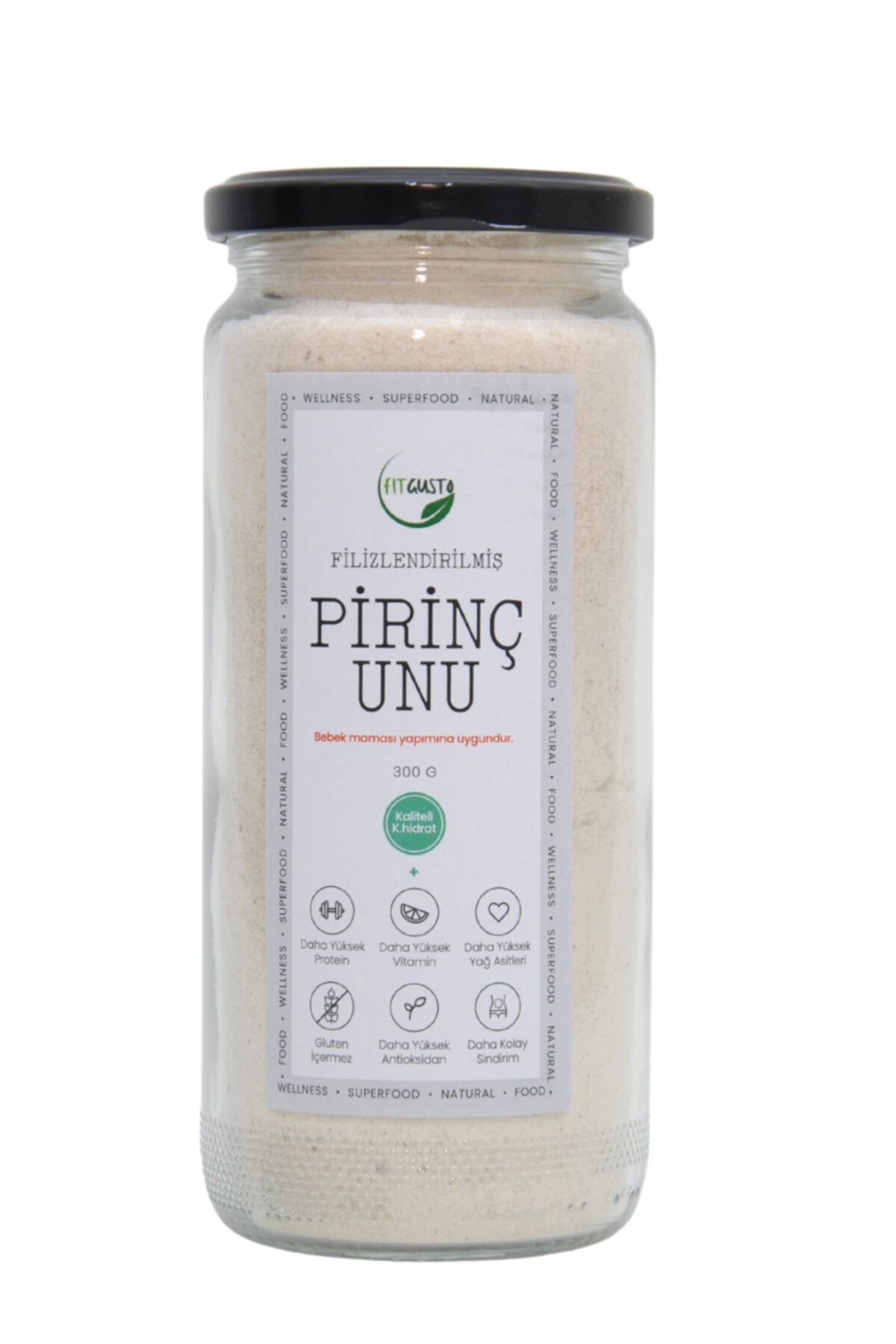 Fitgusto Filizlendirilmiş Pirinç Unu 300 gr