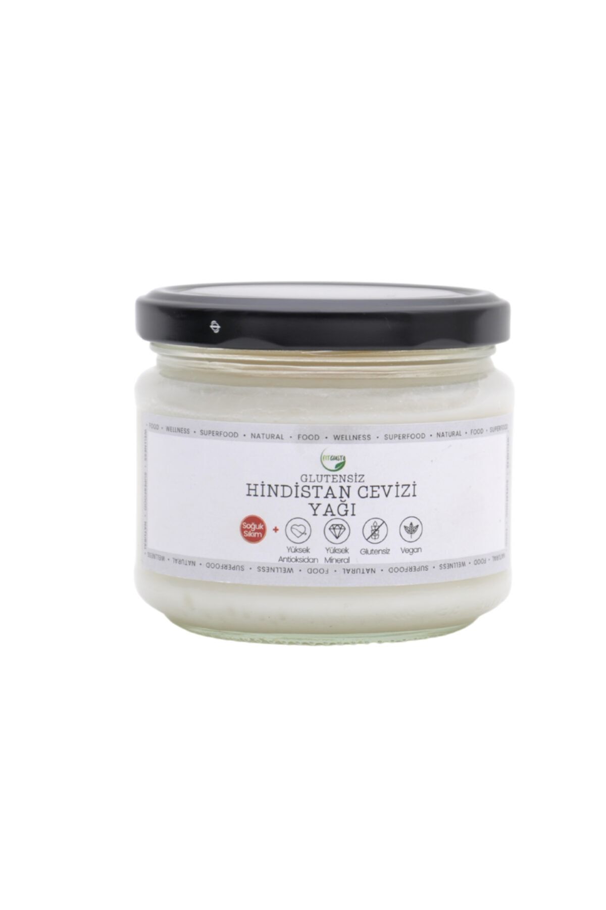 Fitgusto Soğuk Sıkım Hindistan Cevizi Yağı 250 gr