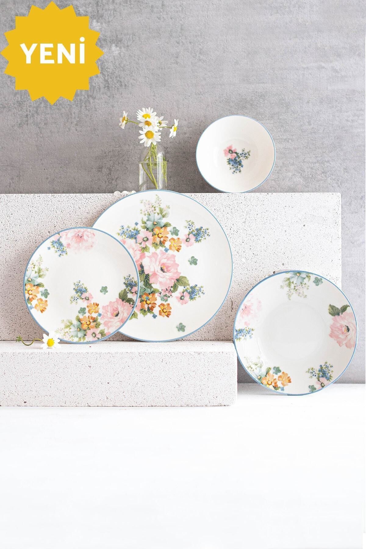 ChiChi HOME Spring  Yemek Seti 24 Parça
