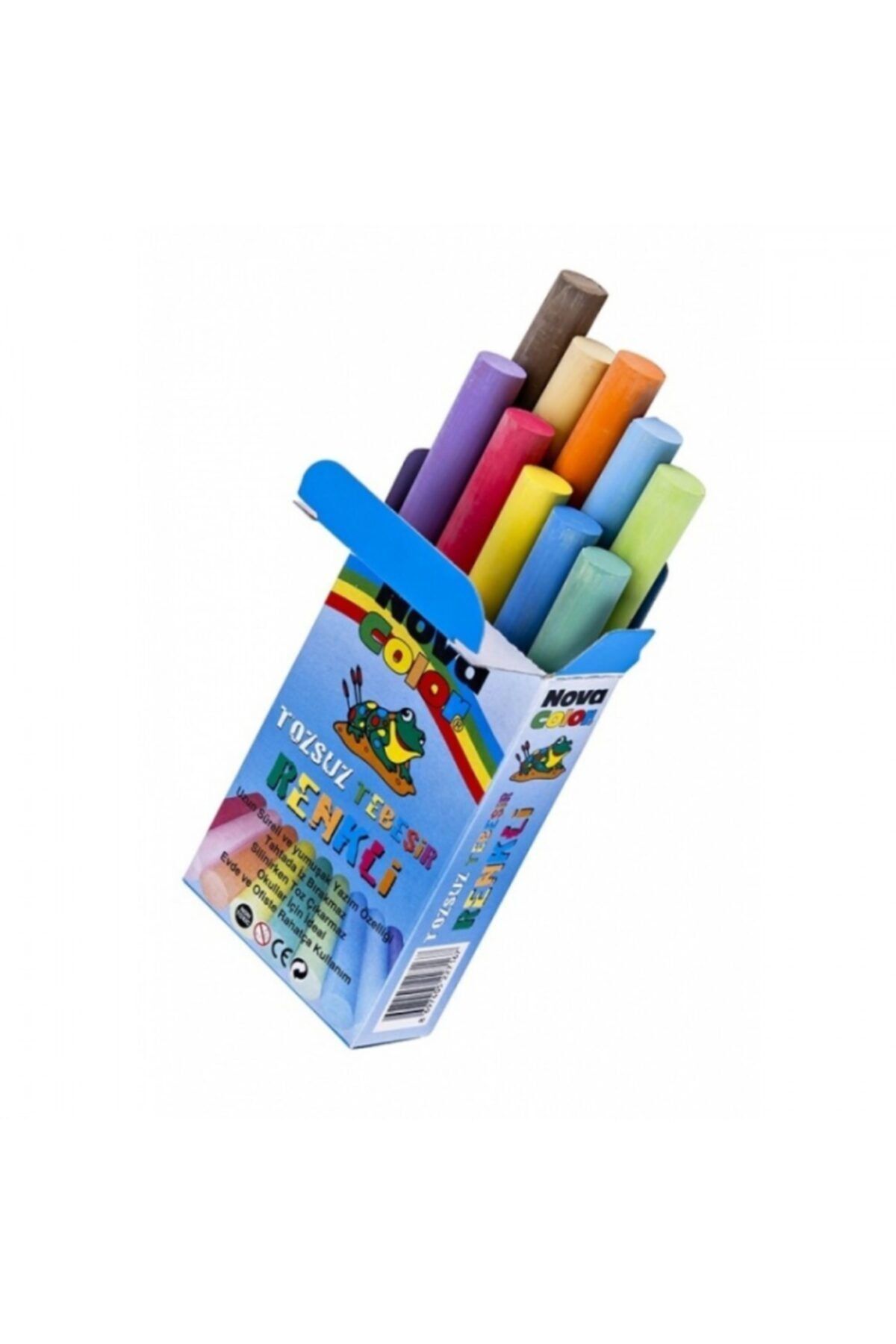 Nova Color Tebeşir Renkli Tozsuz 10'lu