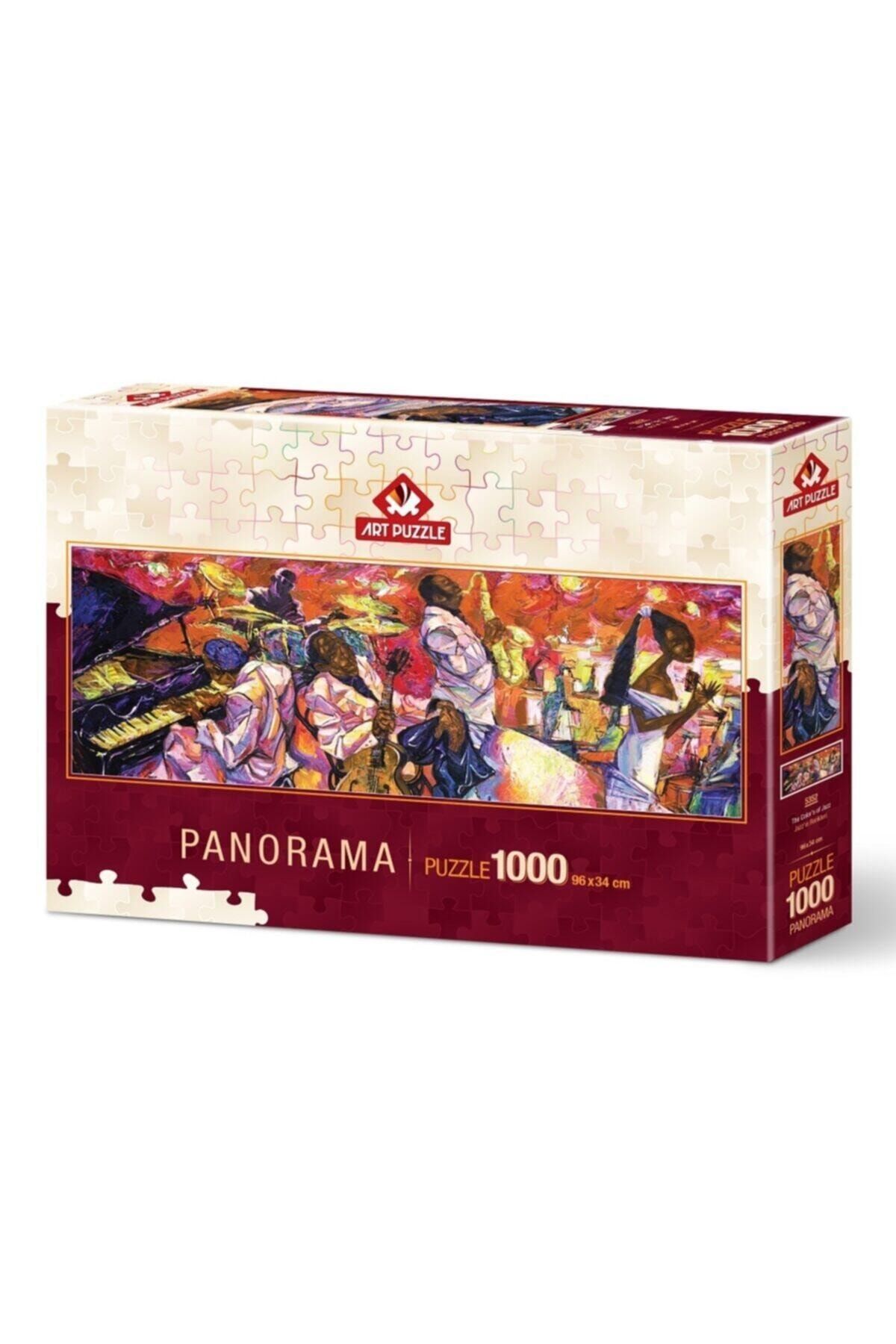 Art Puzzle Jazz'ın Renkleri 1000 Parça Panorama Puzzle