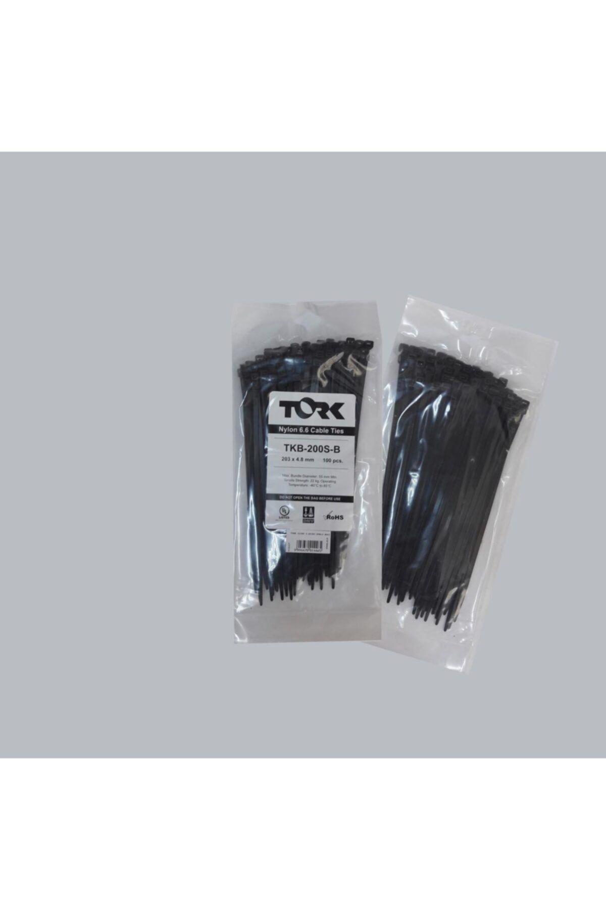 TORK Kablo Bağı 4,8x203 Siyah