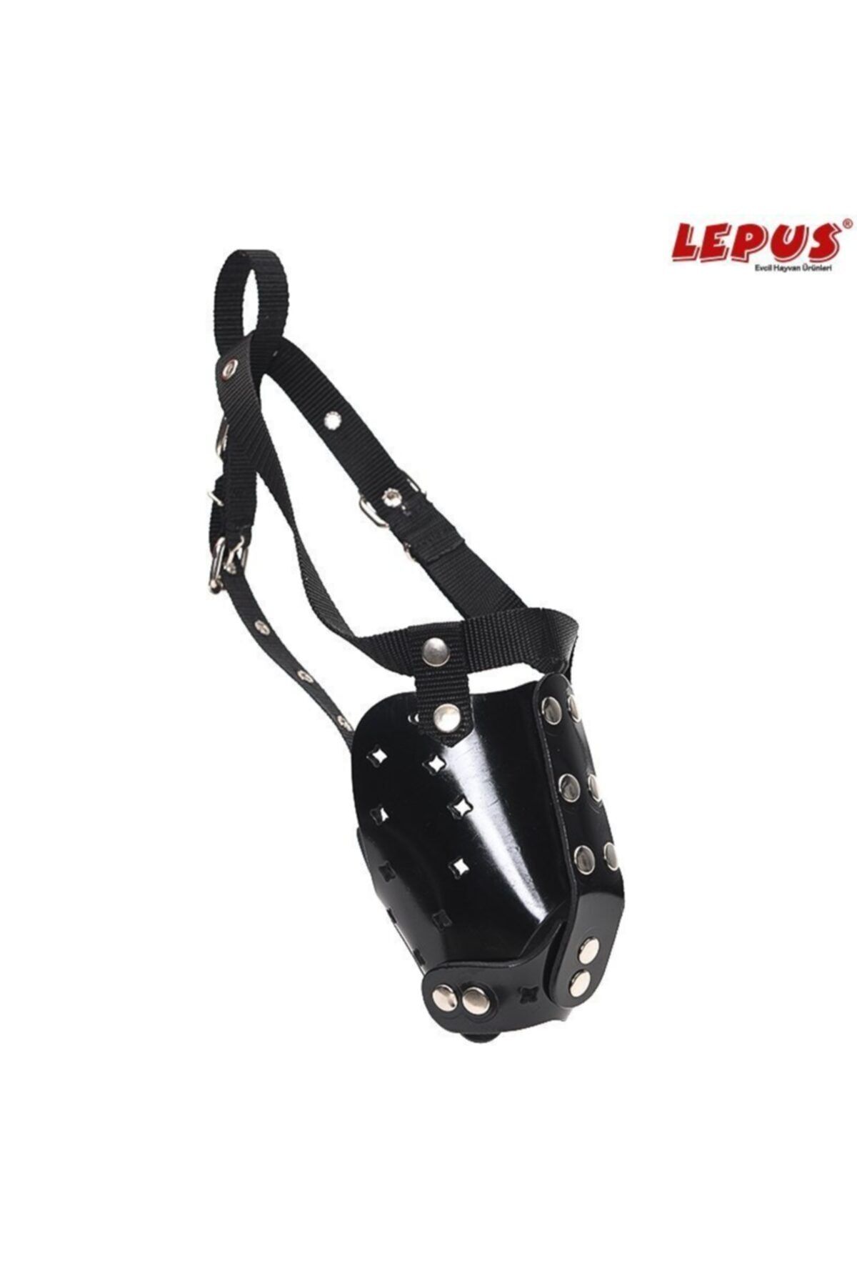Lepus Köpek Ağızlık Large Siyah 35x14x50-60h Cm