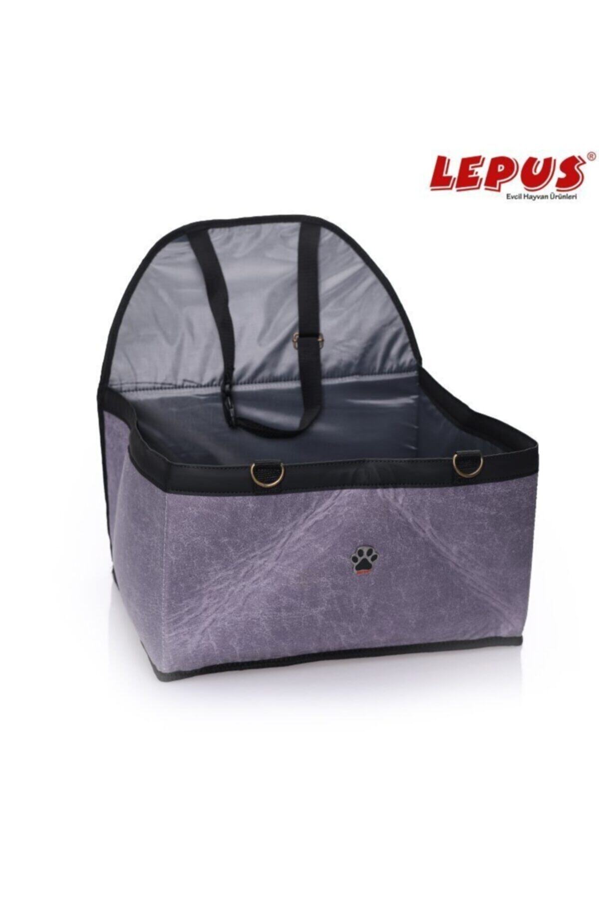 Lepus Pet Araç Koltuğu Lavanta 40x32x25h Cm
