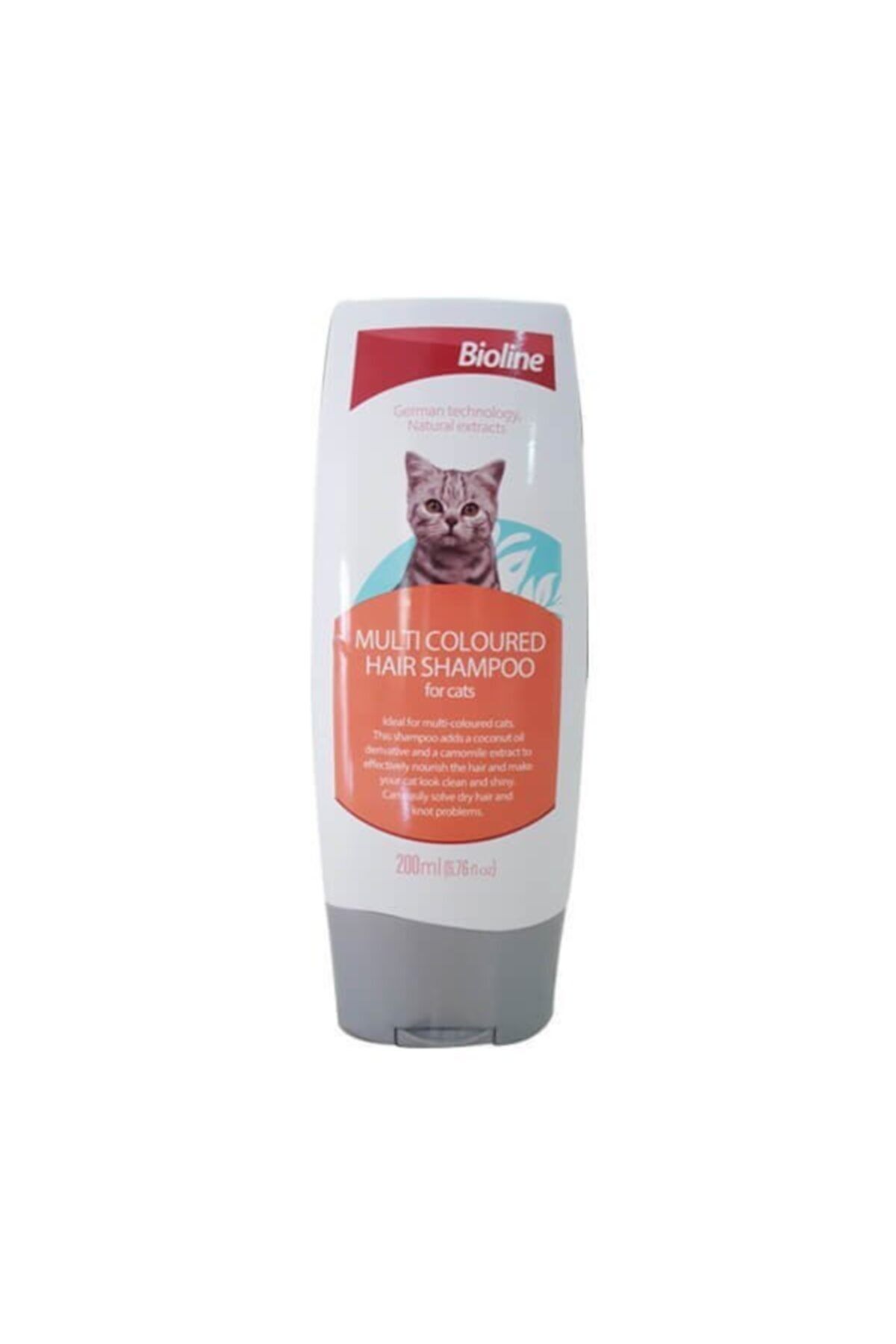 Bioline 2387- Çok Renkli Kediler Için Şampuan 200 ml