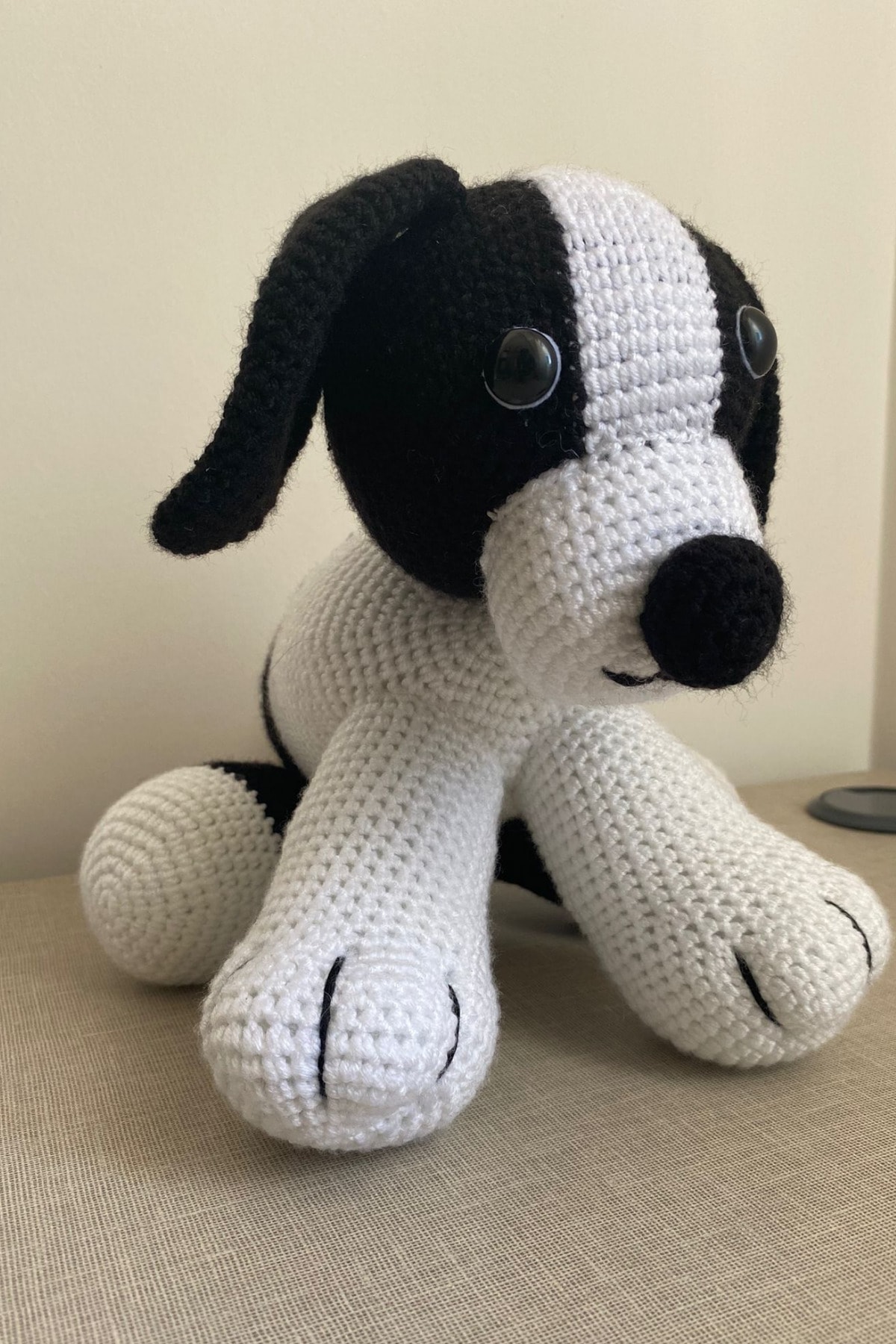 Dreamday Accessories Organik Yıkanabilir Köpek Figürlü Amigurumi