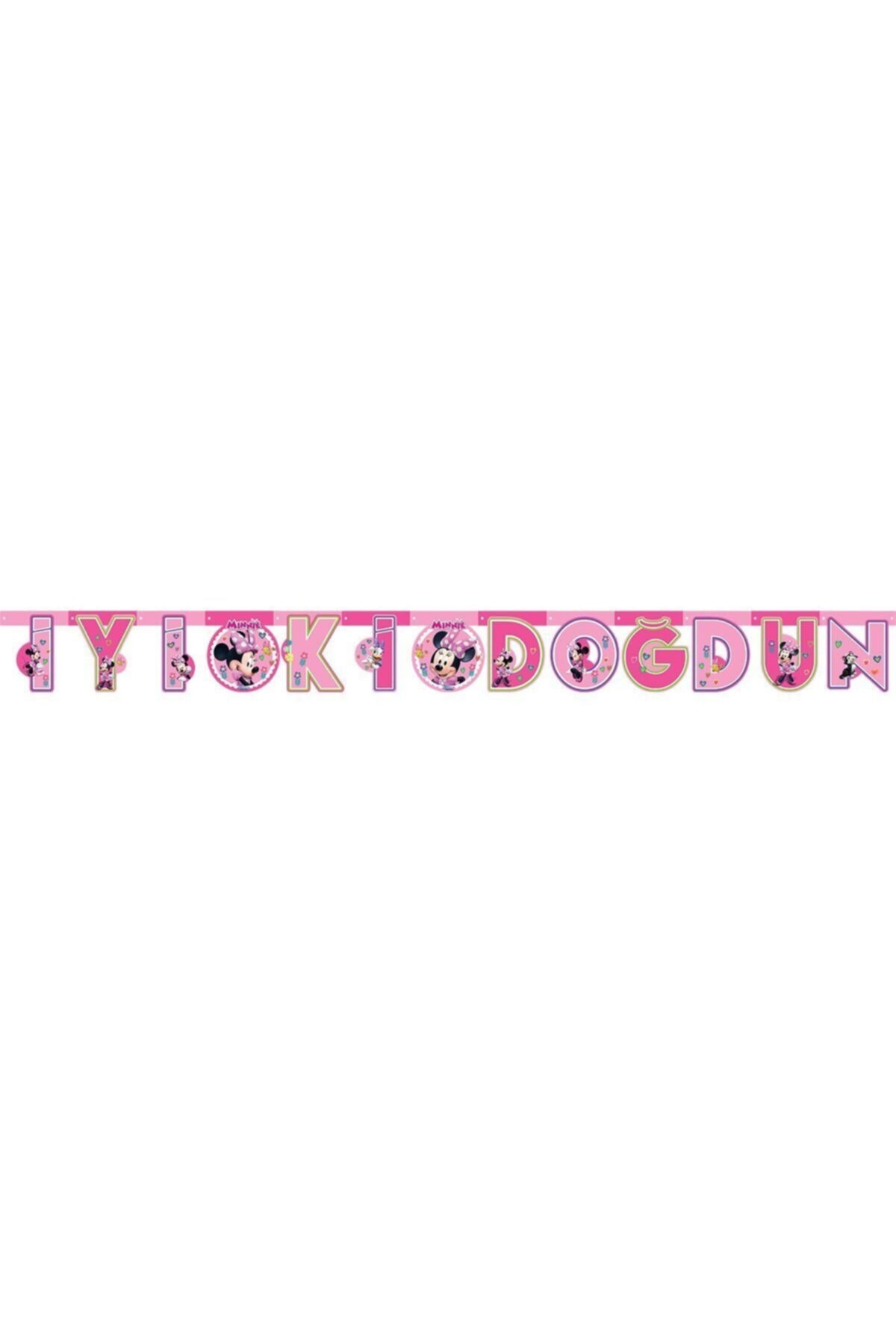 BalonEvi Ldm6319 Minnie Happy Helpers Lisanslı Iyiki Doğdun Set /bmp1520ldm6319