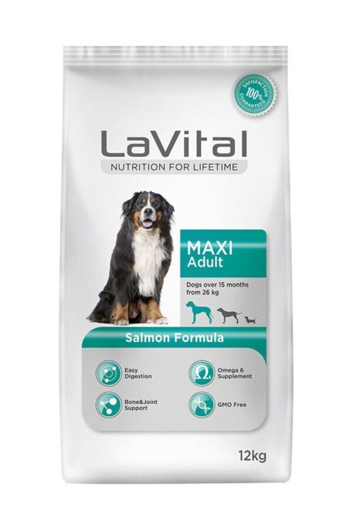 La Vital Büyük Irk Somonlu Yetişkin Köpek Maması 12 kg