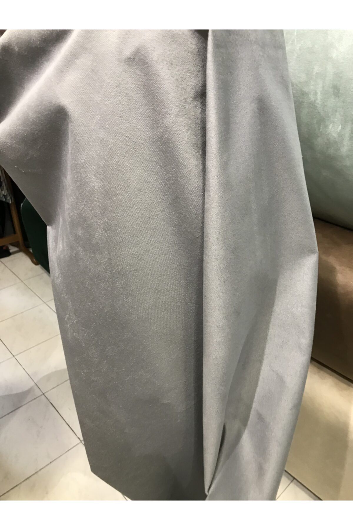yusahome Soho Döşemelik Kumaş Açık Gri