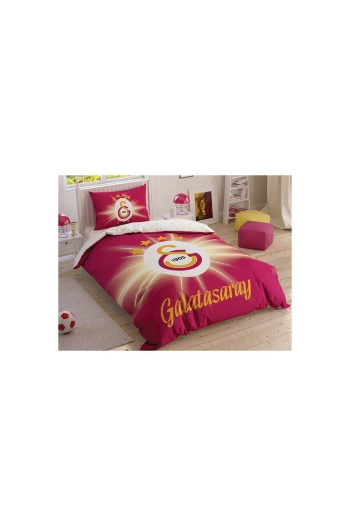 Taç Galatasaray Light Glow Tek Kişilik Lisanslı Nevresim Takımı