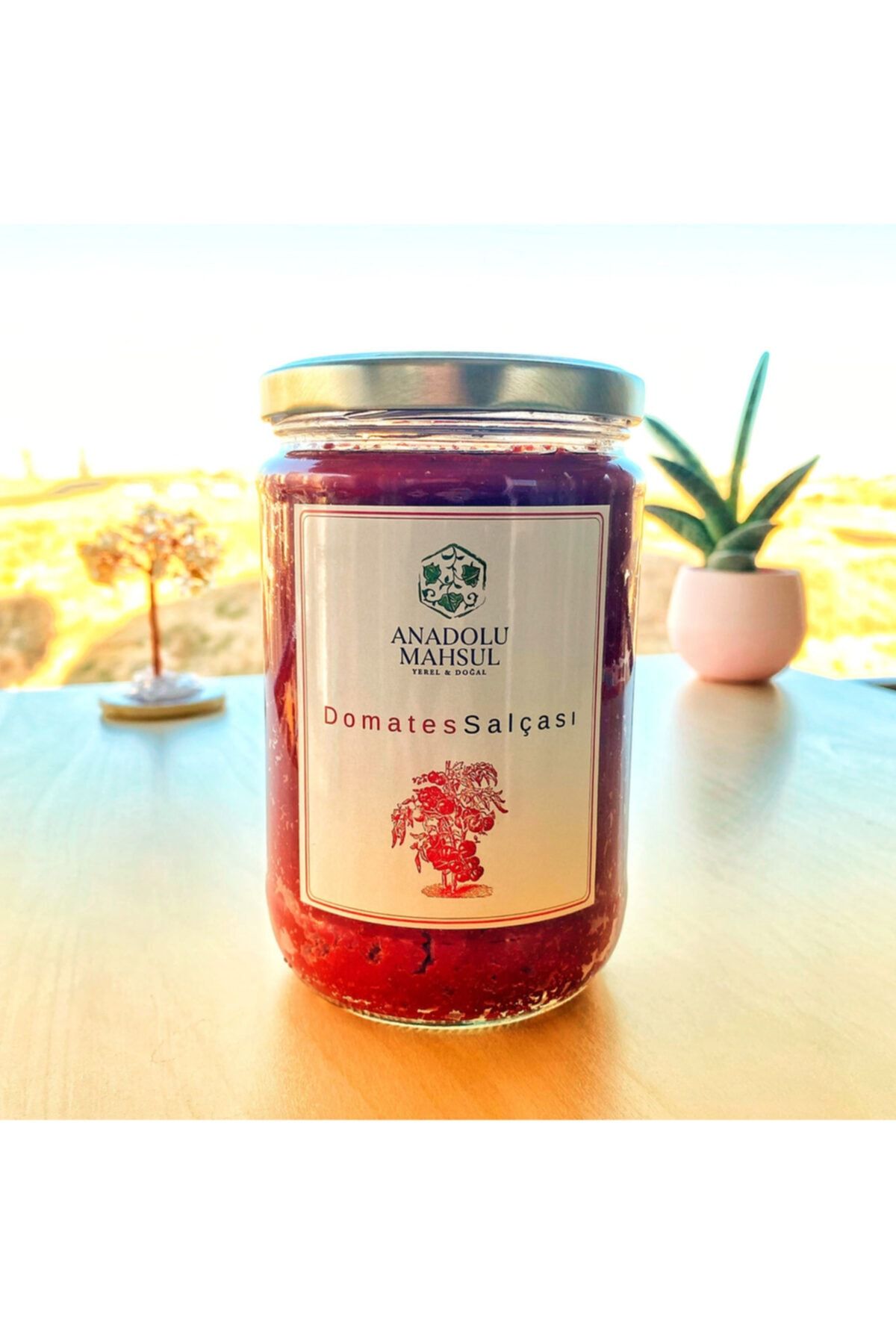 Anadolu Mahsul Domates Salçası / 650 Gr. Cam Kavanoz