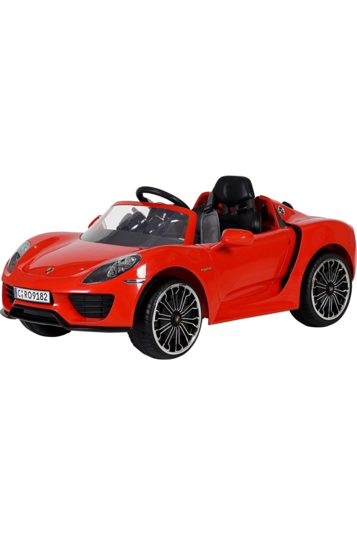FLY BAZAAR Rollplay Porsche 918 Spyder Uzaktan Kumandalı Araba Kırmızı W418qhg4