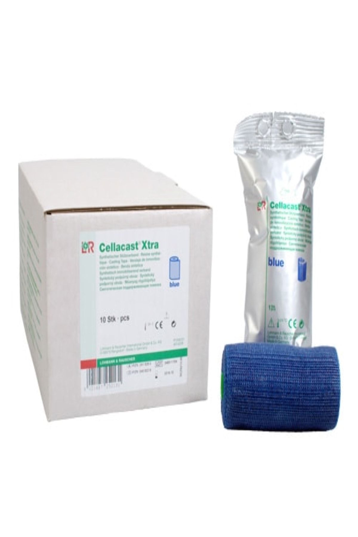 Lohmann & Rauscher Cellacas Xtra, Alçı, Mavi, 5.0 cm X 3.6 m