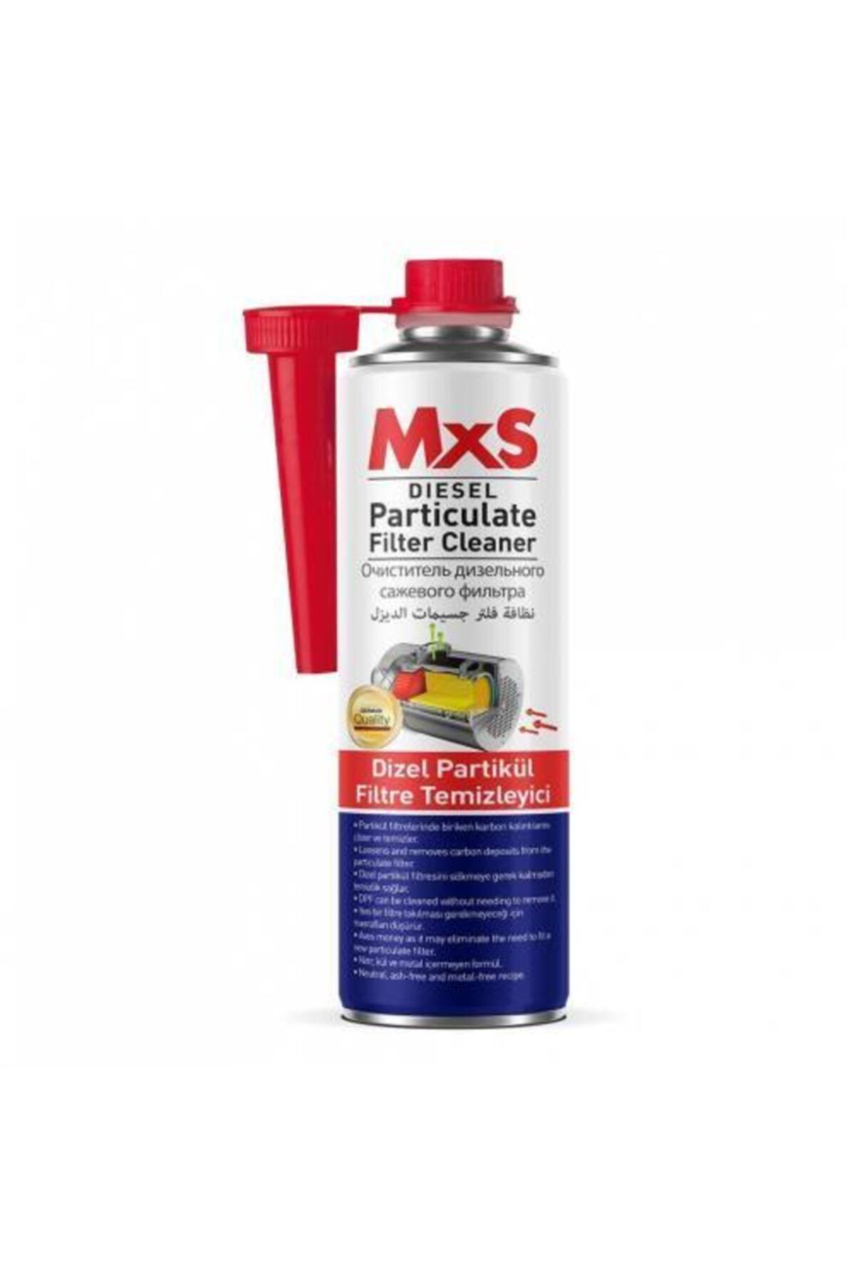 MxS Dizel Partikül Filtre Temizleyici / 300 ml Uyumlu