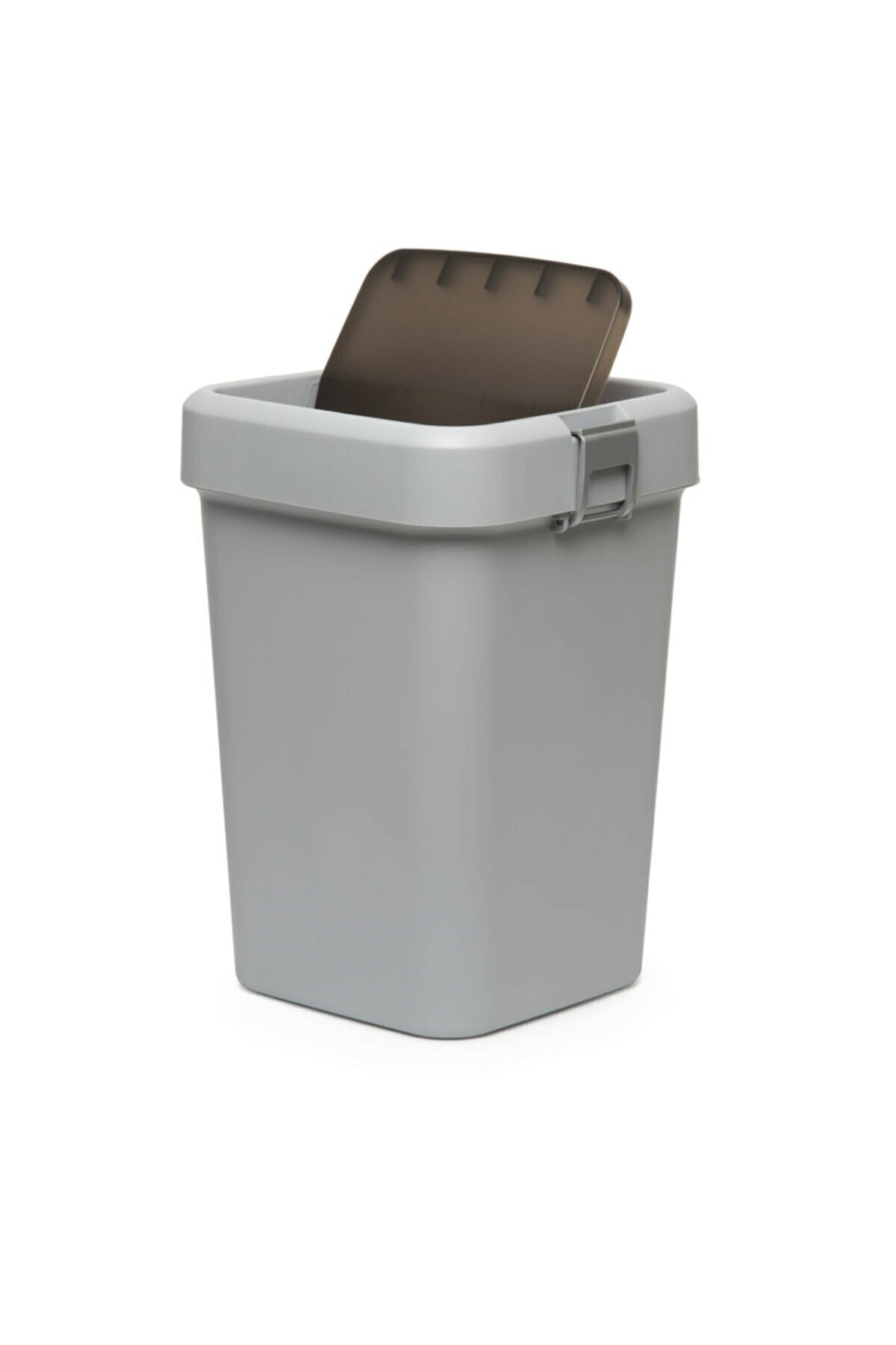 ongu home Motek Çöp Kovası Çöp Yutan Çöp Kutusu Gri (18 Litre)