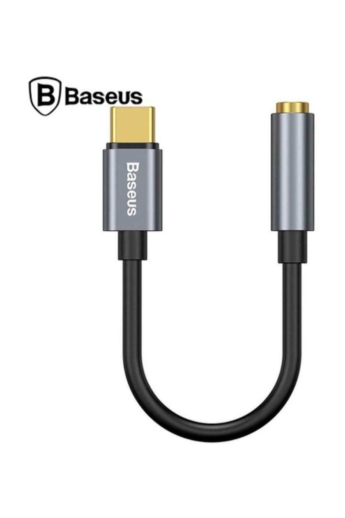 Baseus L54 Usb C Aux Kulaklık Adaptörü Usb C 3.5 Jack Ses Kablosu
