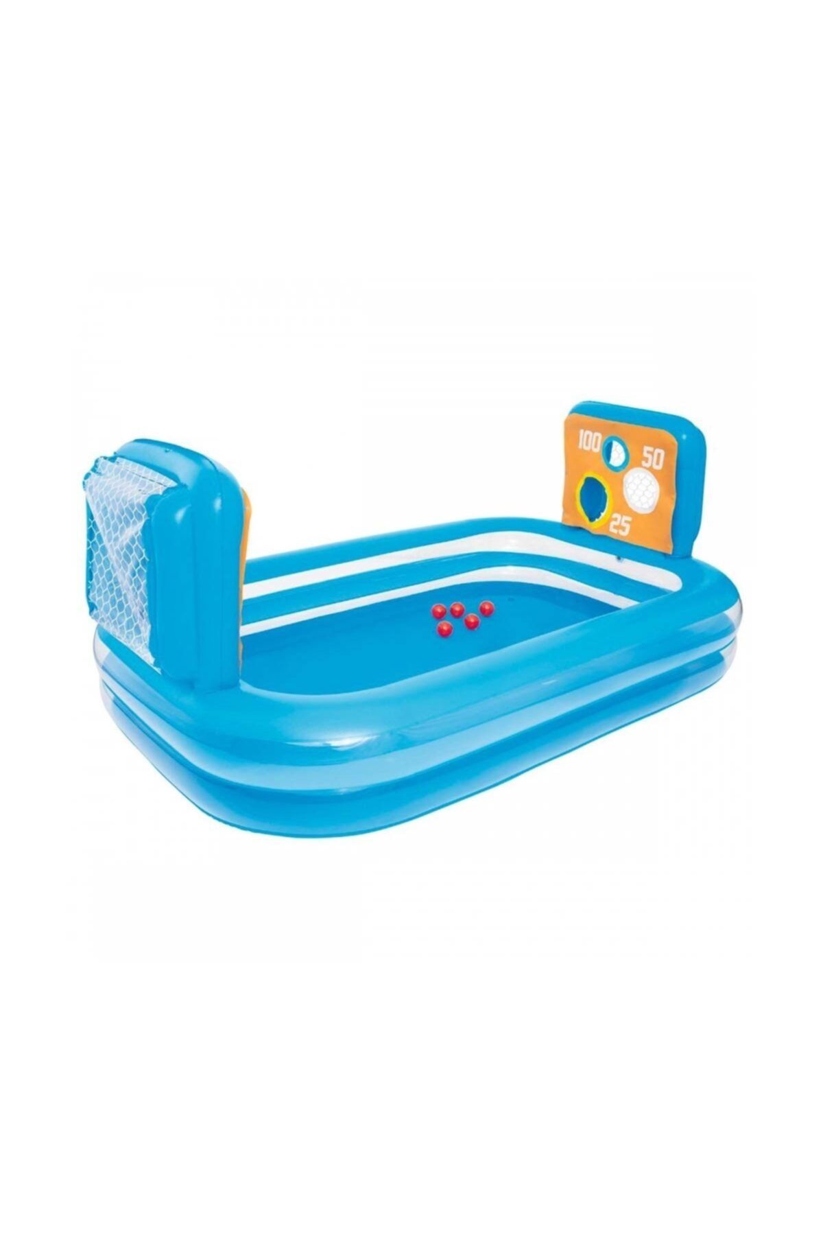 Burnis Toy Özel Bestway Büyük Boy Şişme Şut Oyunu Havuzu Hediyelik