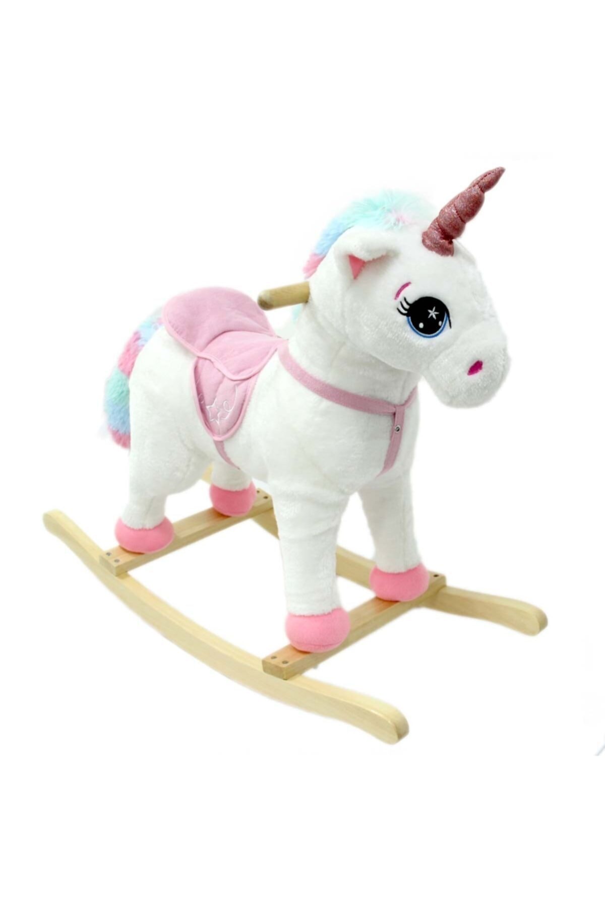Burnis Toy Özel Sallanan At Sesli Küçük Unicorn Hediyelik