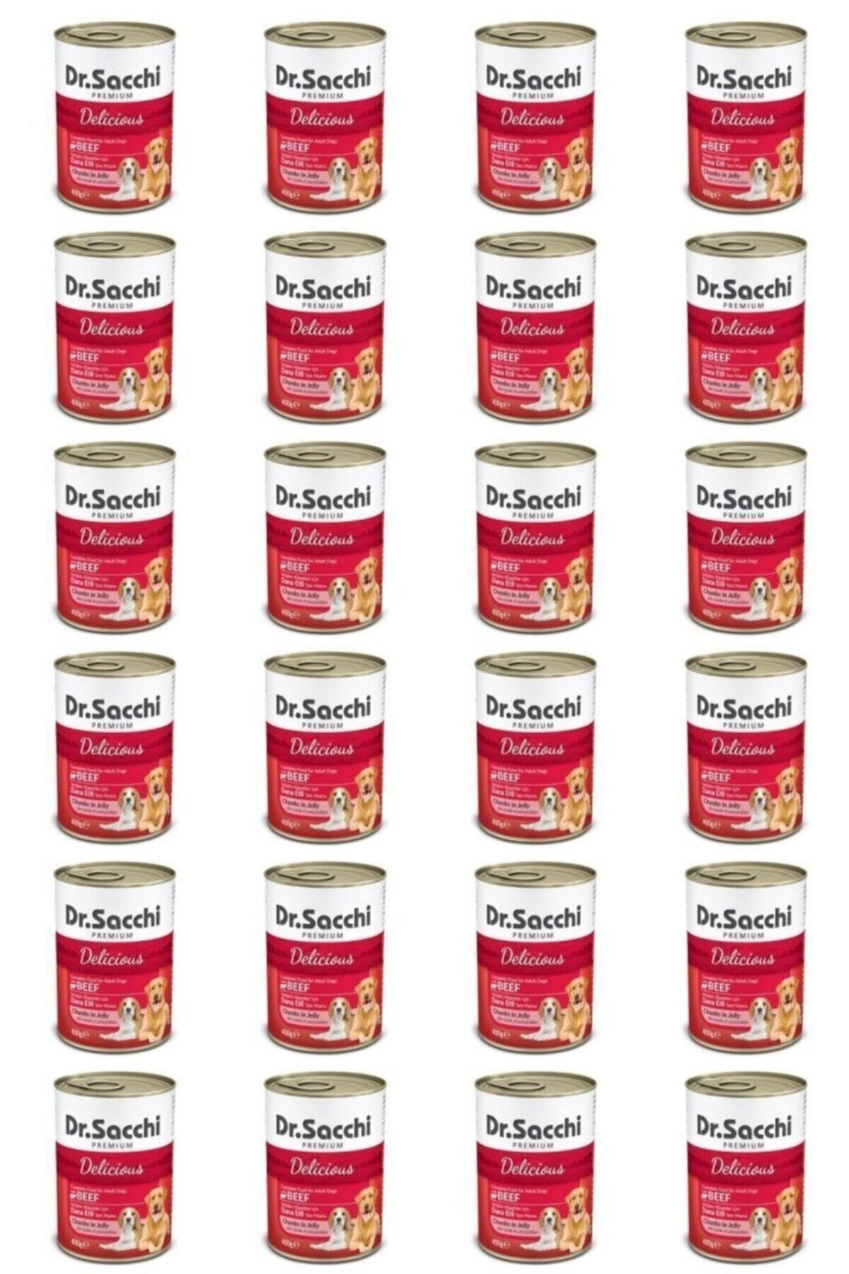 Dr. Sacchi Dr.sacchi Konserve Köpek Sığır Etli 400gr X 24 Adet