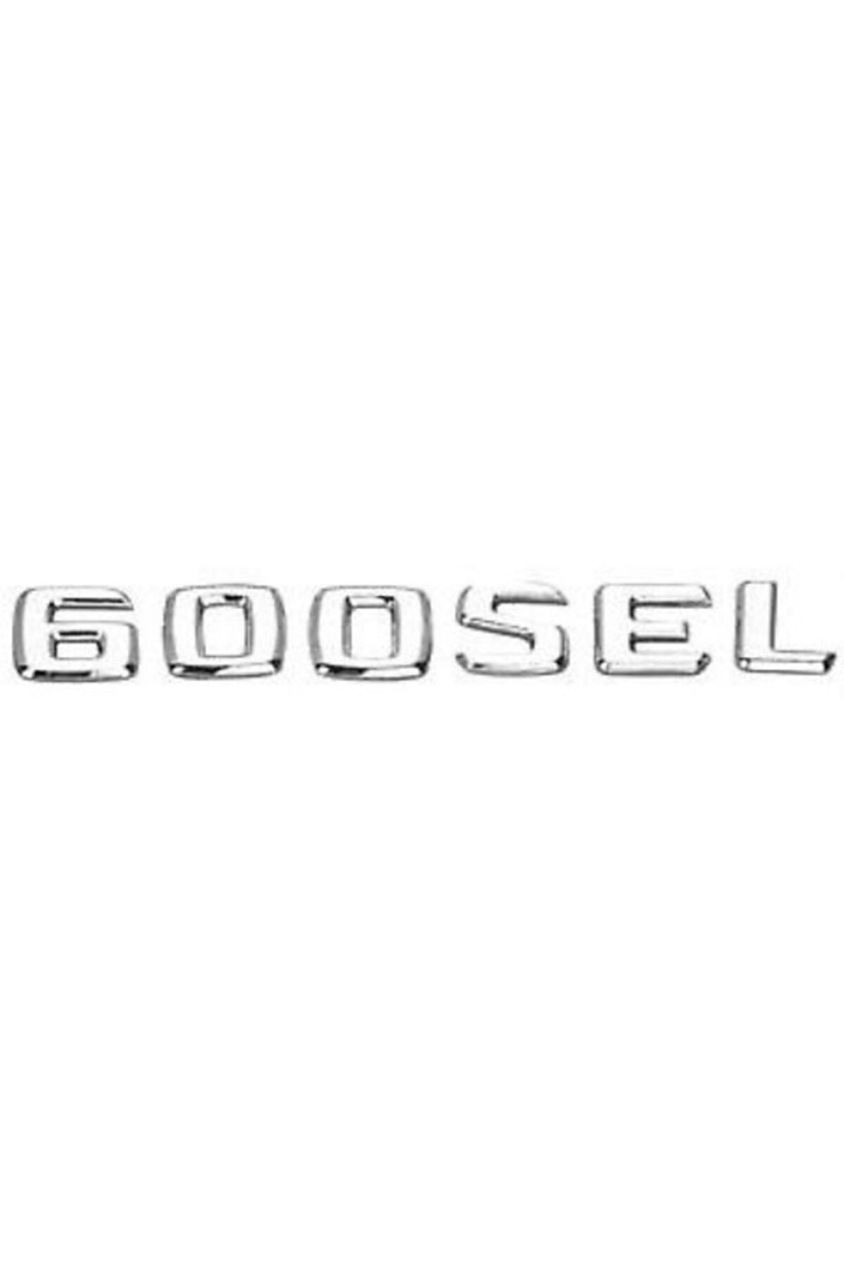 Heropar Mercedes Uyumlu 600sel Yazı Şildi