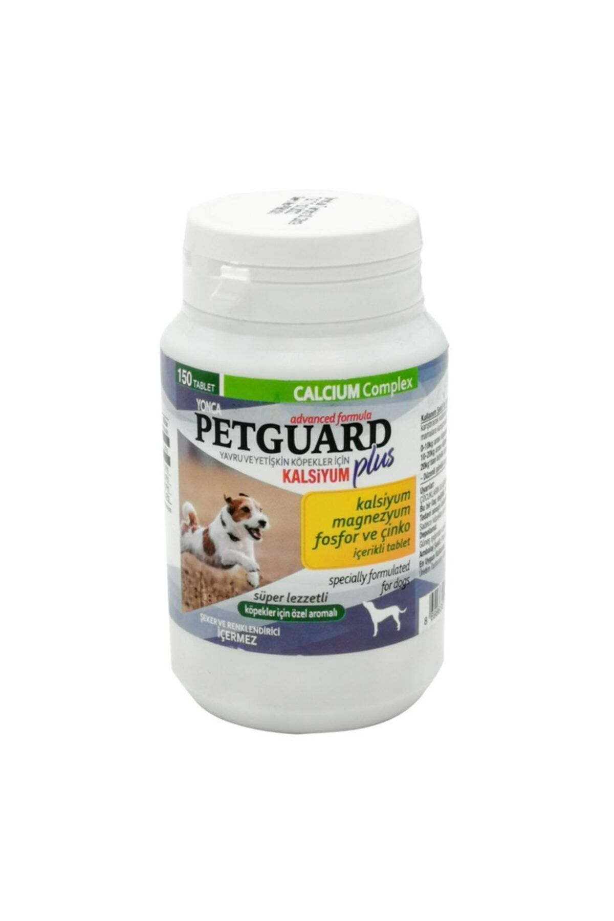 Petguard Köpek Kalsiyum Plus 150 Tablet Yavru Ve Yetişkin