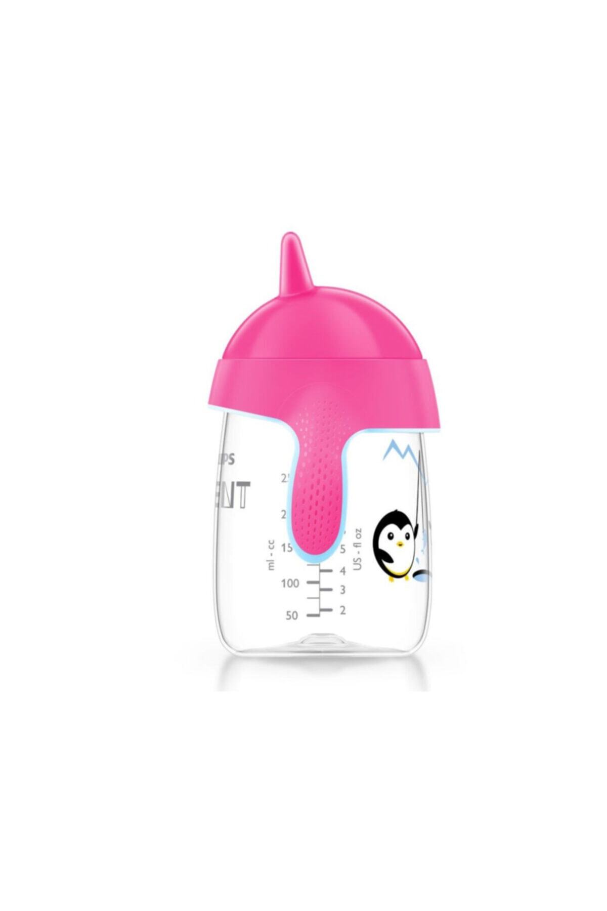 Philips Avent Avent Yeni Penguen Damlatmaz Bardak - 18m+ 12 340 Ml - Pembe