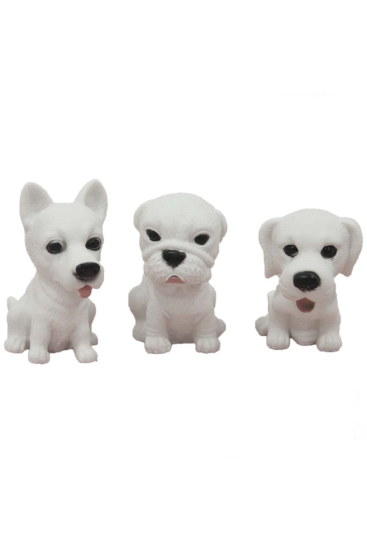 Burnis Toy 2022 Sevimli Köpekler Vinil Banyo Oyuncakları Yılbaşı