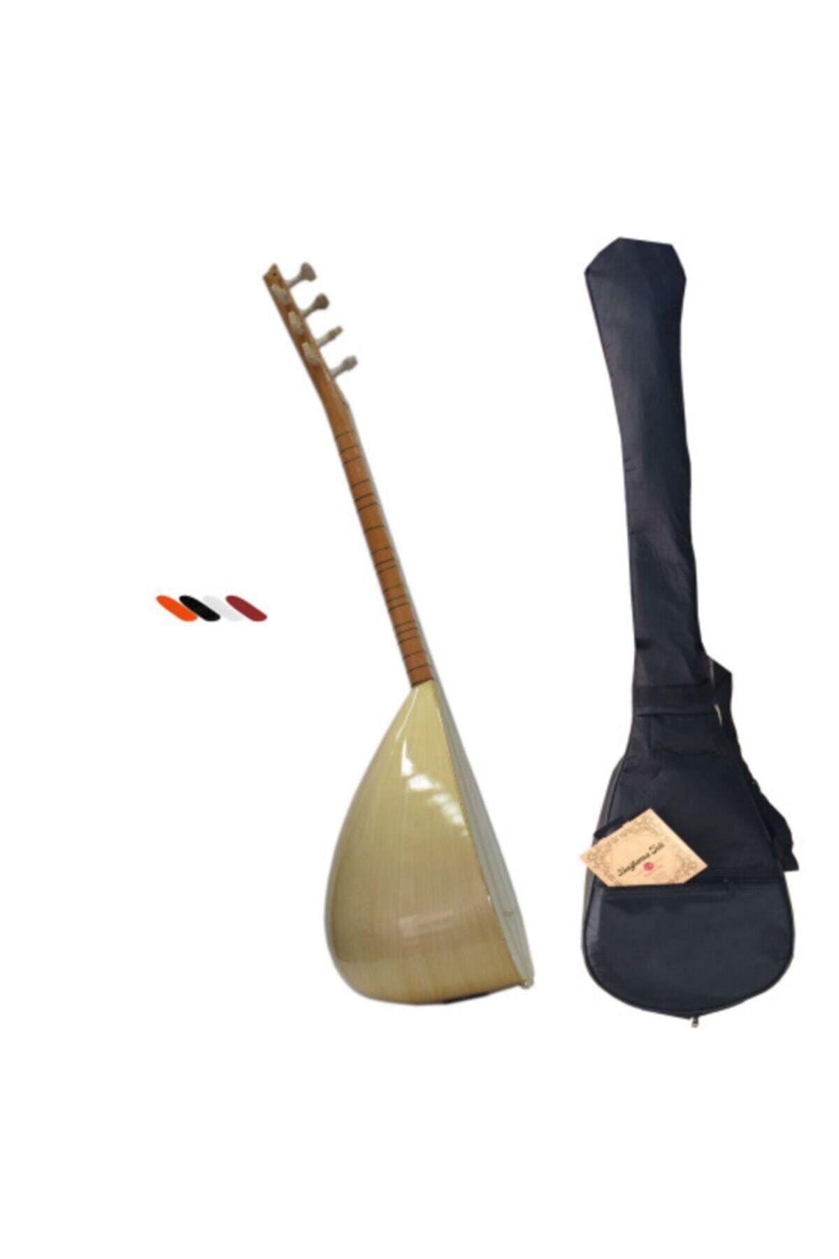 KARAHAN Profesyonel Ihlamur Kısa Sap Bağlama Saz Seti