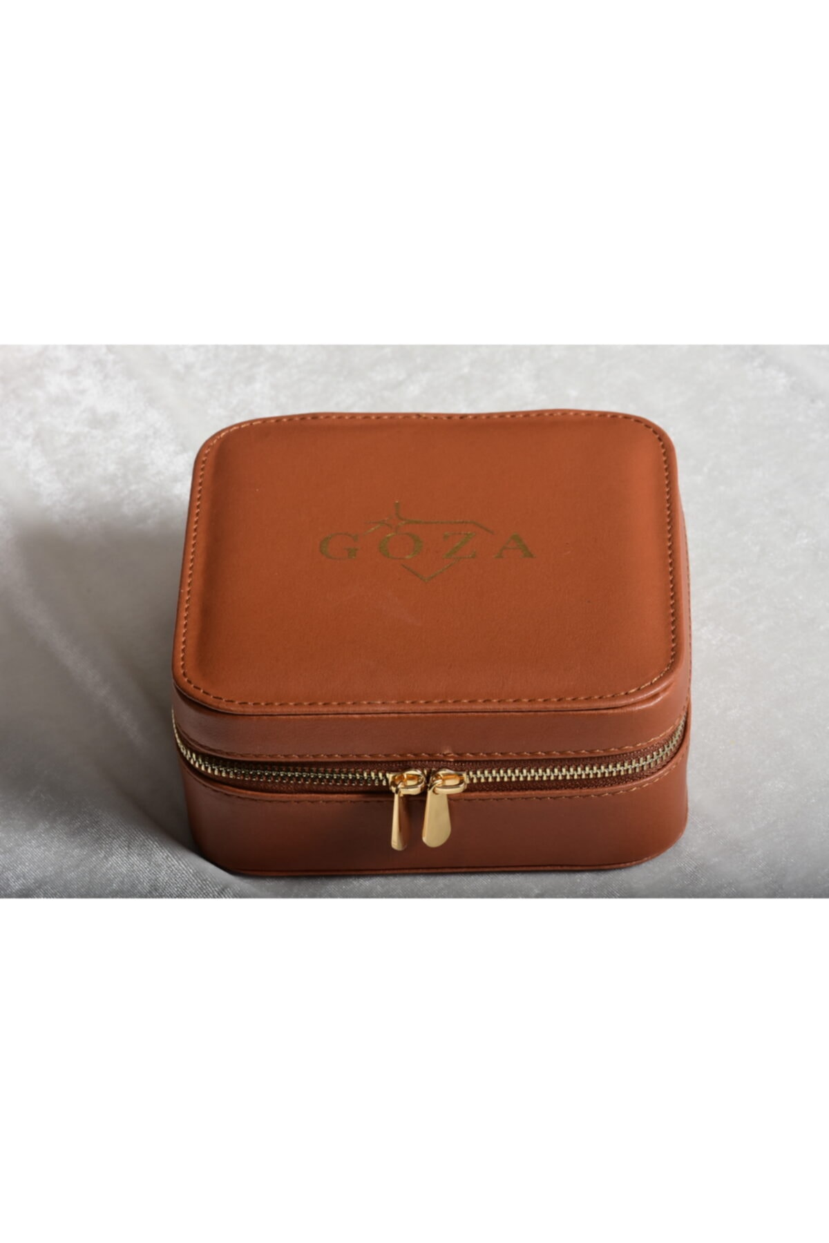 Goza Jewellery My Box Seyahat Takı Kutusu Taba