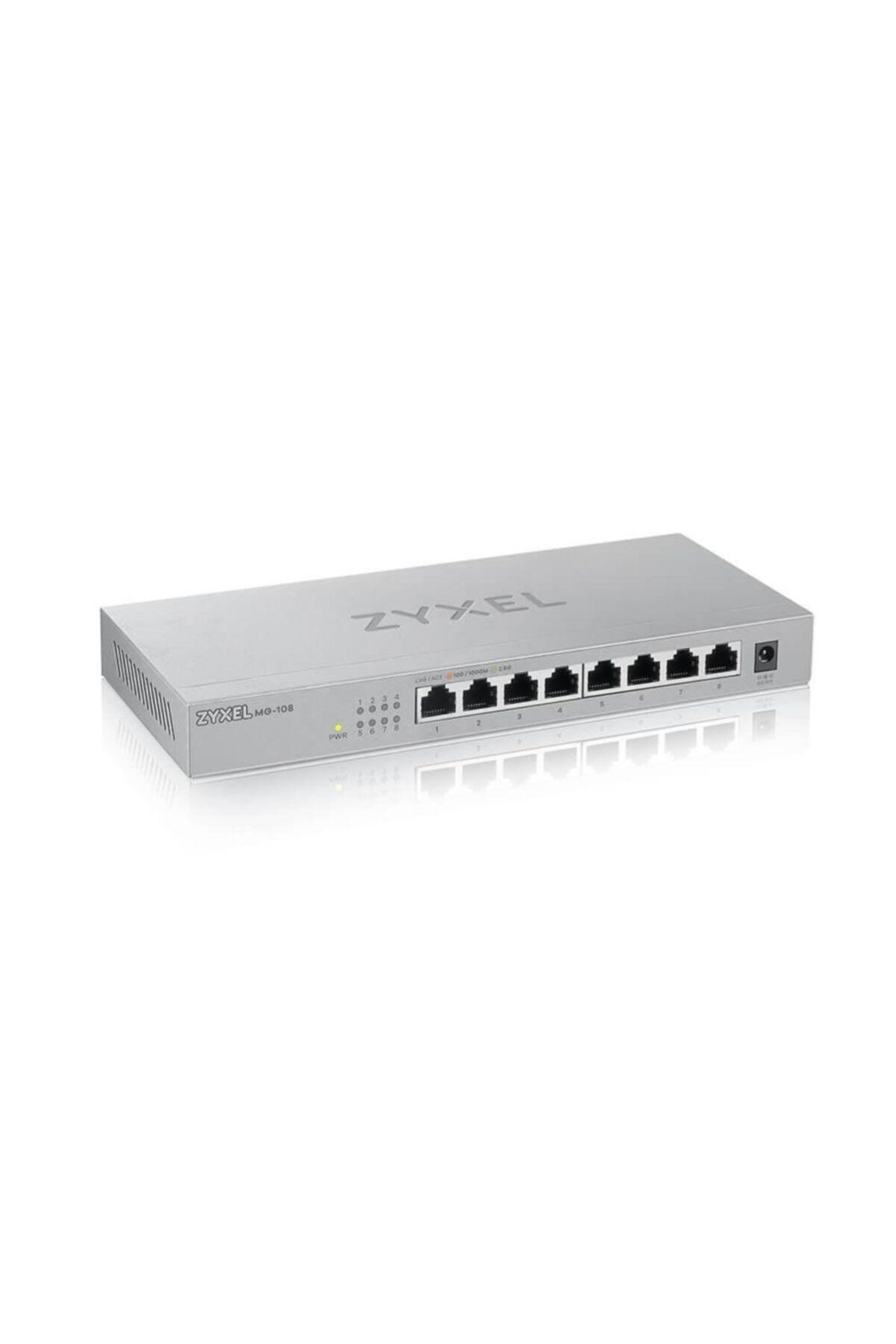 ZyXEL Mg-108 8 Port Yönetilmeyen Switch
