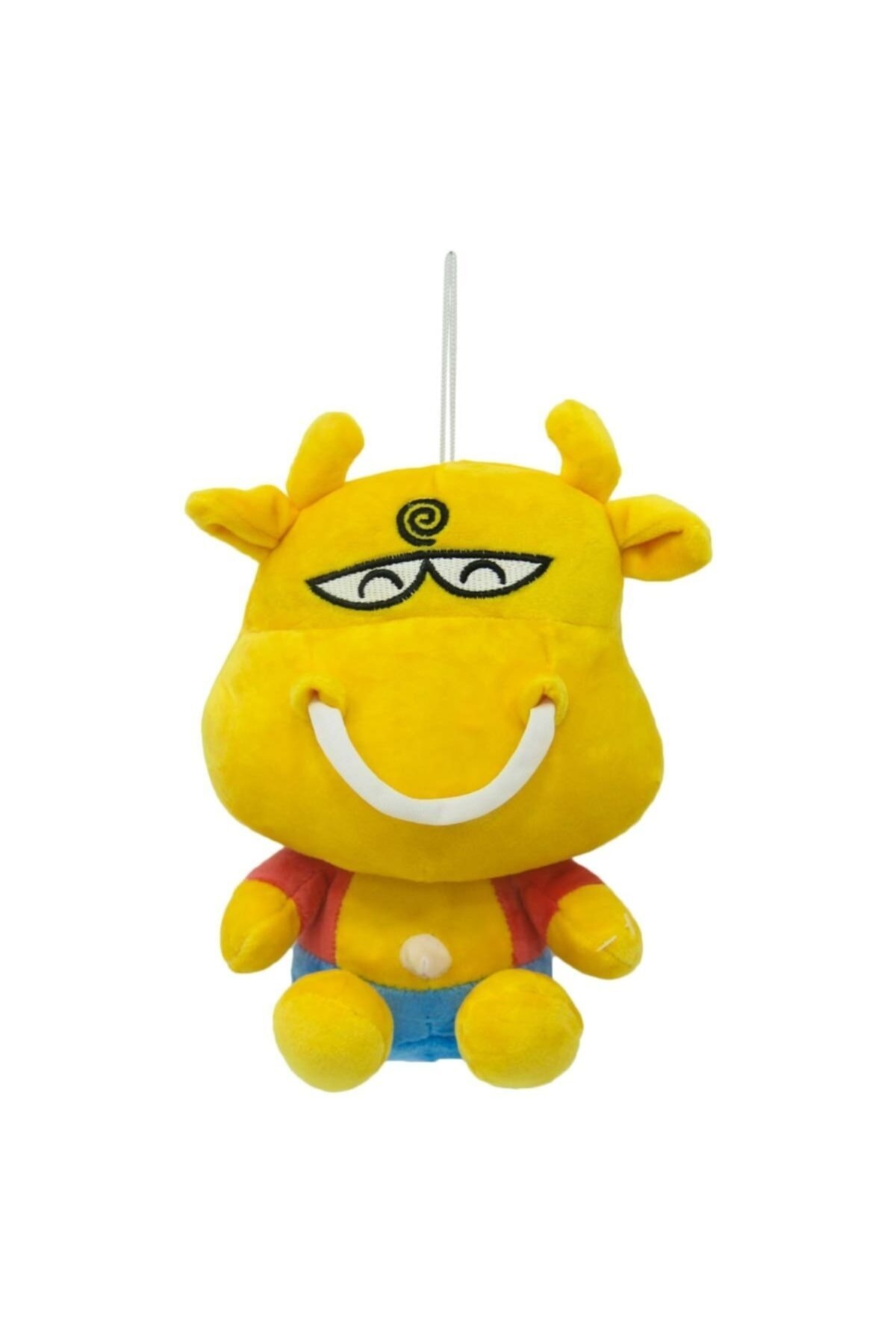 Burnis Toy Yılbaşı Peluş Çıngıraklı Gergedan 20 cm