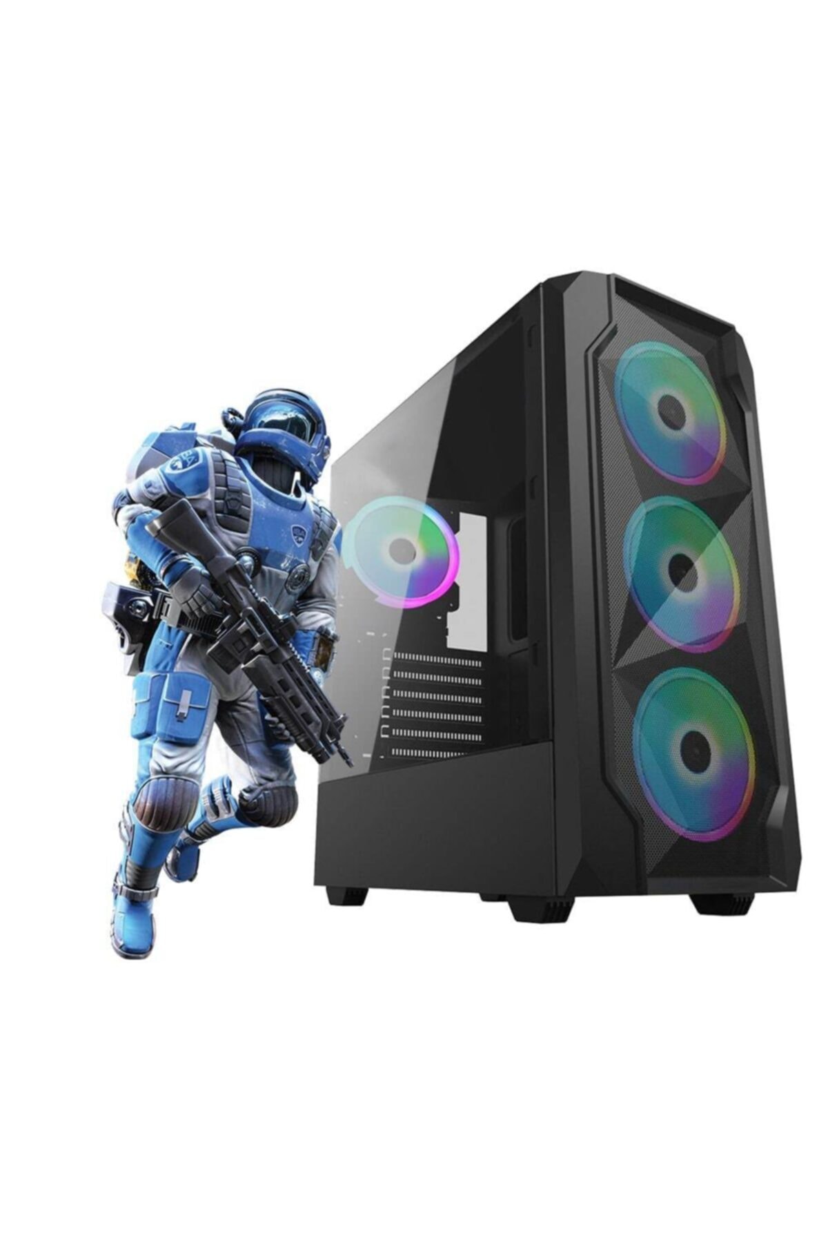 COLLECT Intel I3 2n 8gb 120 Ssd 1tb Hdd 4gb Rx550 Oyun Bilgisayarı